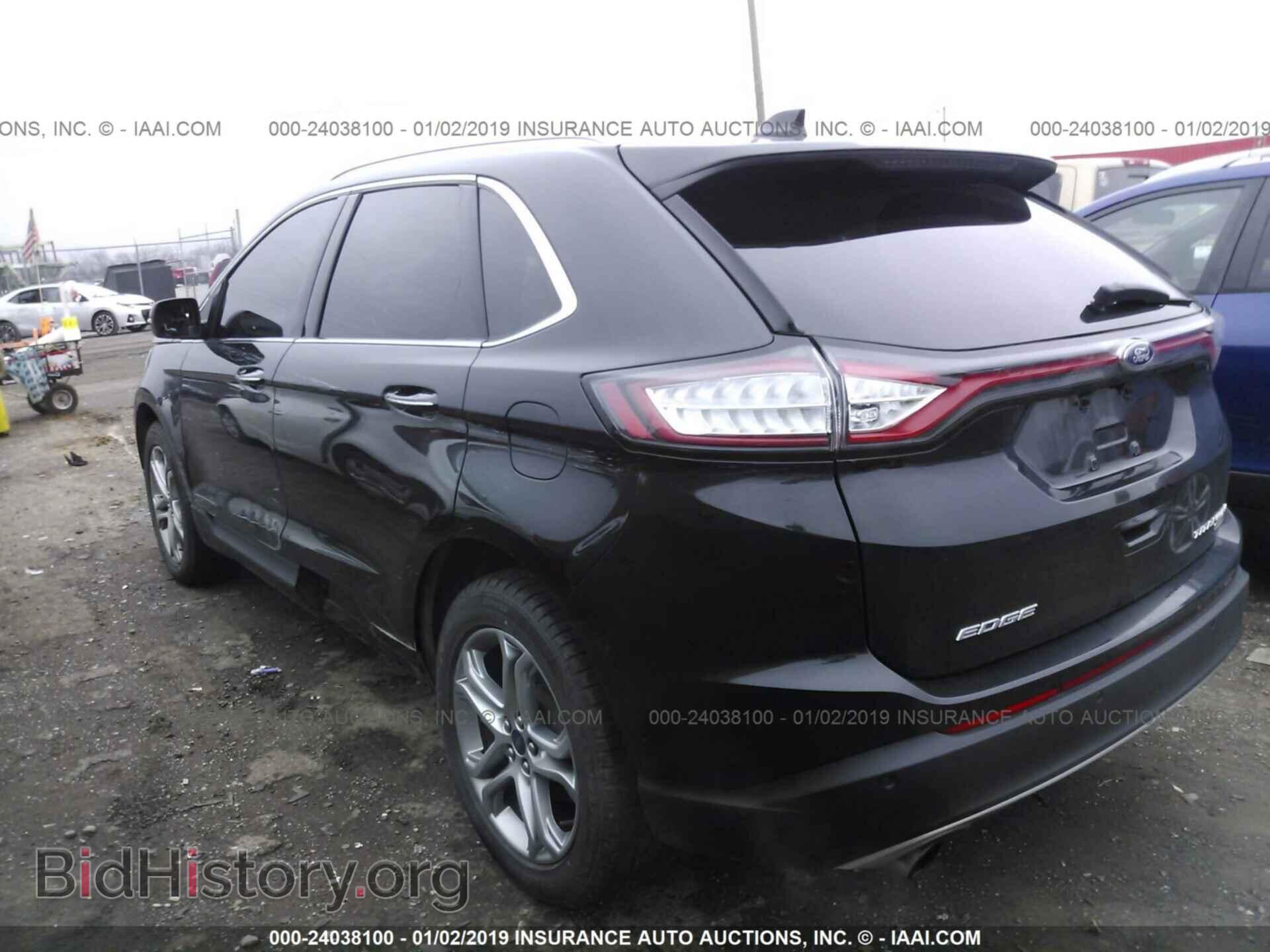 2015 FORD EDGE - VIN: 2FMTK4K99FBB43770 - Фото 3