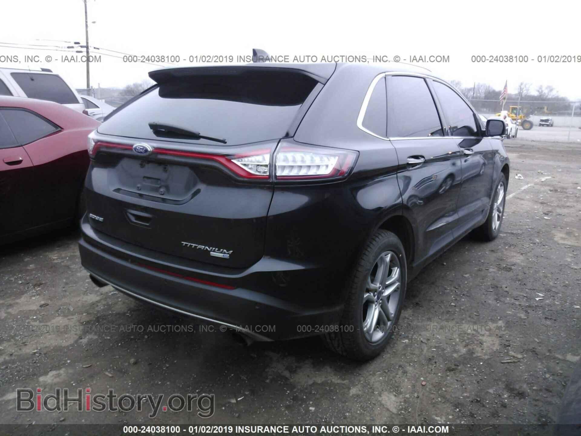 2015 FORD EDGE - VIN: 2FMTK4K99FBB43770 - Фото 4