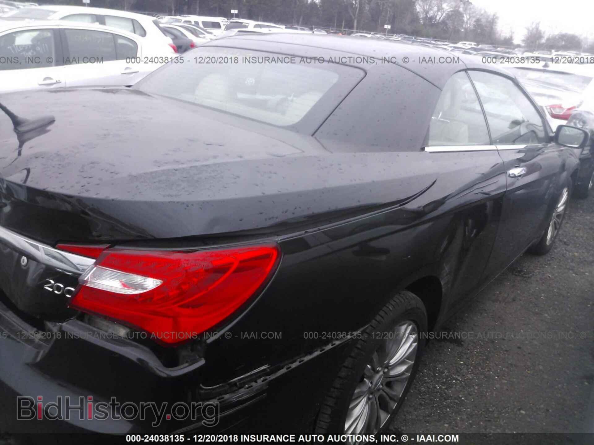 2012 CHRYSLER 200 - VIN: 1C3BCBFG6CN205589 - Фото 4