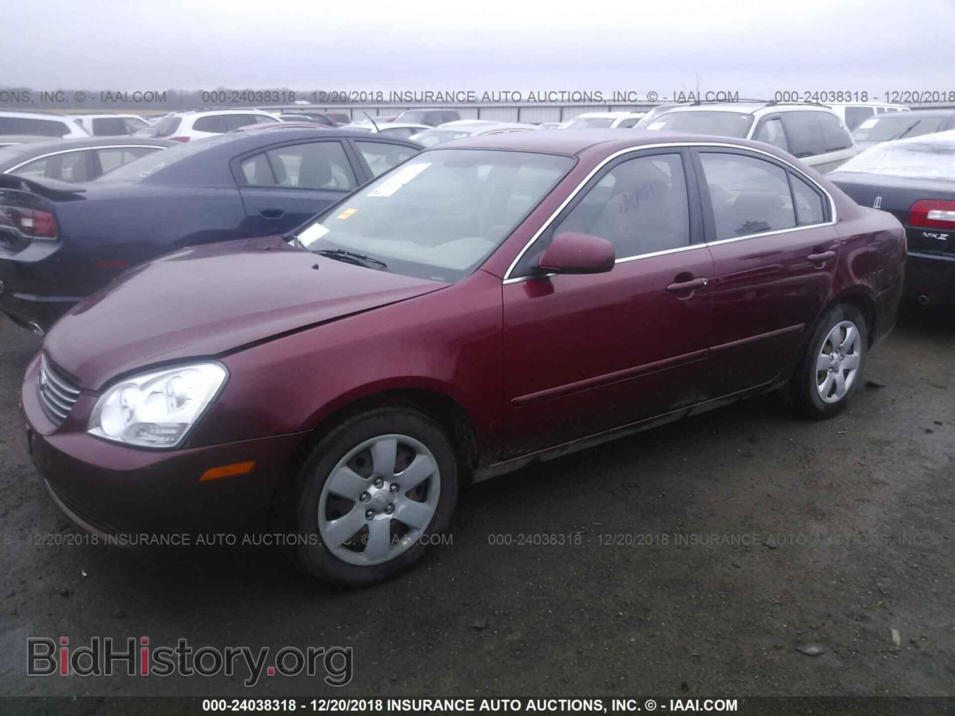 2006 KIA OPTIMA - VIN: KNAGE123665041576 - Фото 2