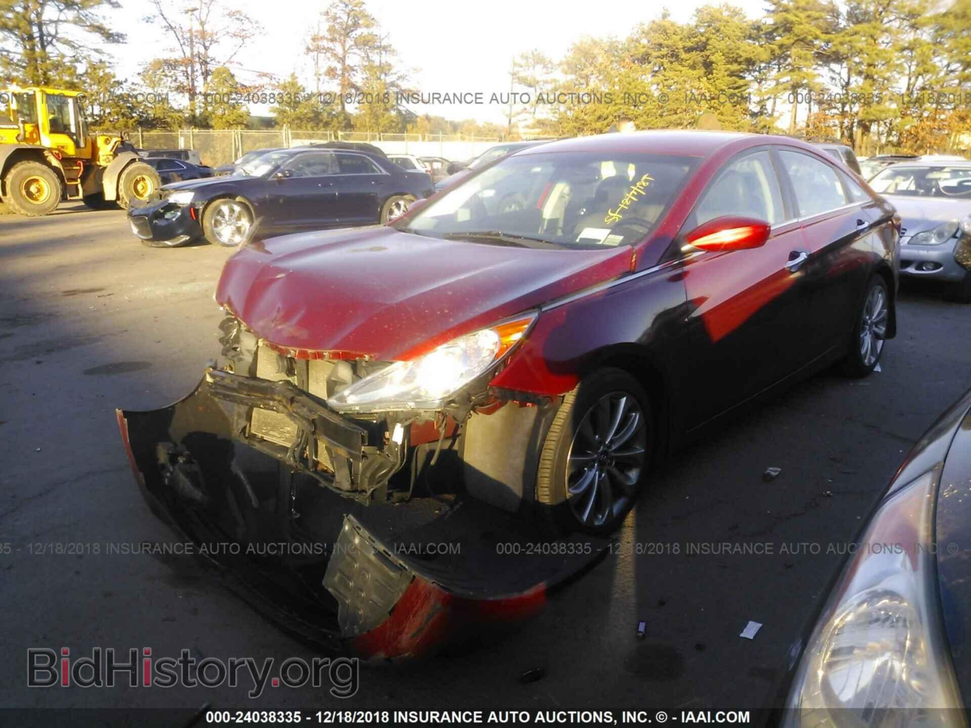 2012 HYUNDAI SONATA - VIN: 5NPEC4AC6CH384693 - Фото 2