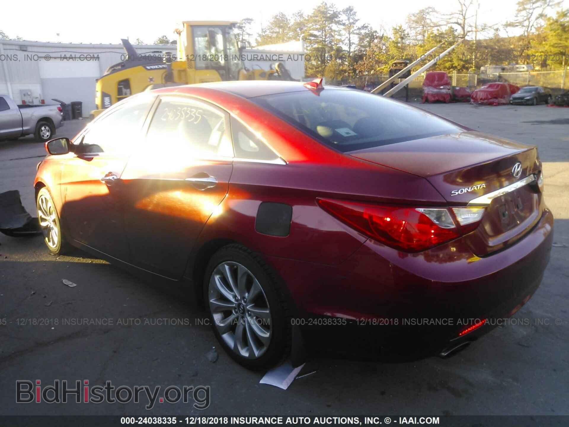 2012 HYUNDAI SONATA - VIN: 5NPEC4AC6CH384693 - Фото 3
