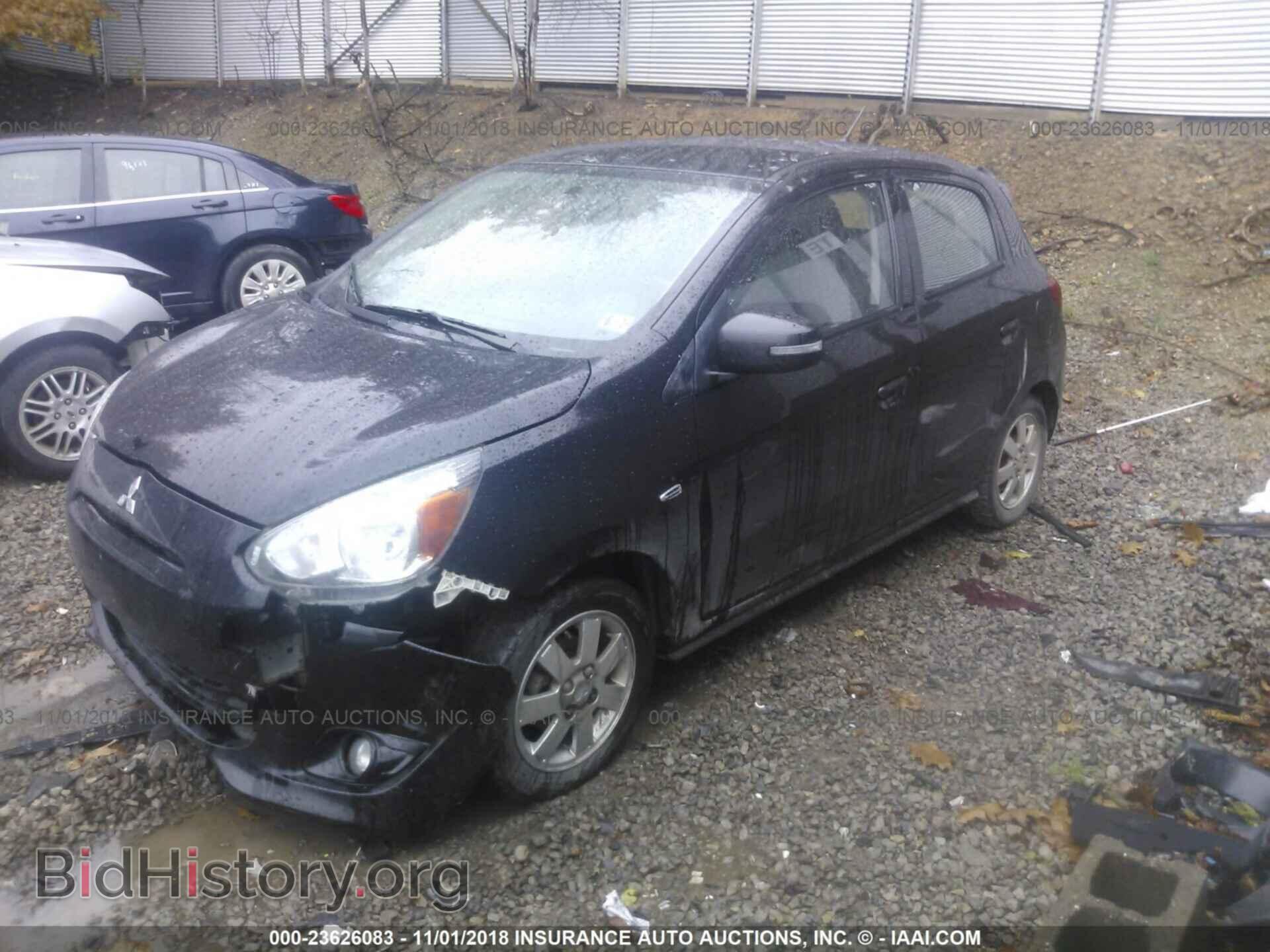 2015 MITSUBISHI MIRAGE - VIN: ML32A4HJ7FH007079 - Фото 2