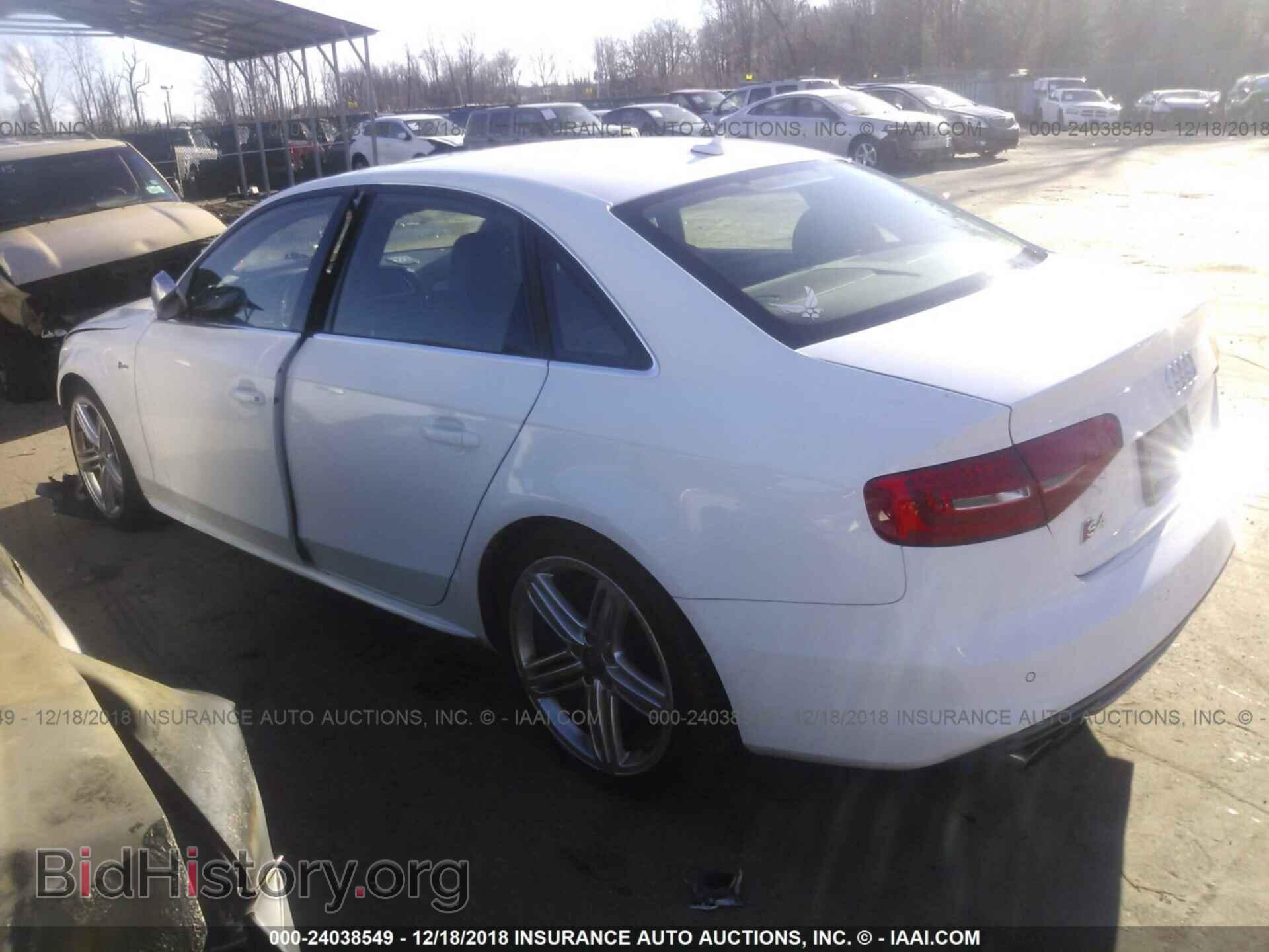 2013 AUDI S4 - VIN: WAUBGAFL7DA178819 - Фото 3