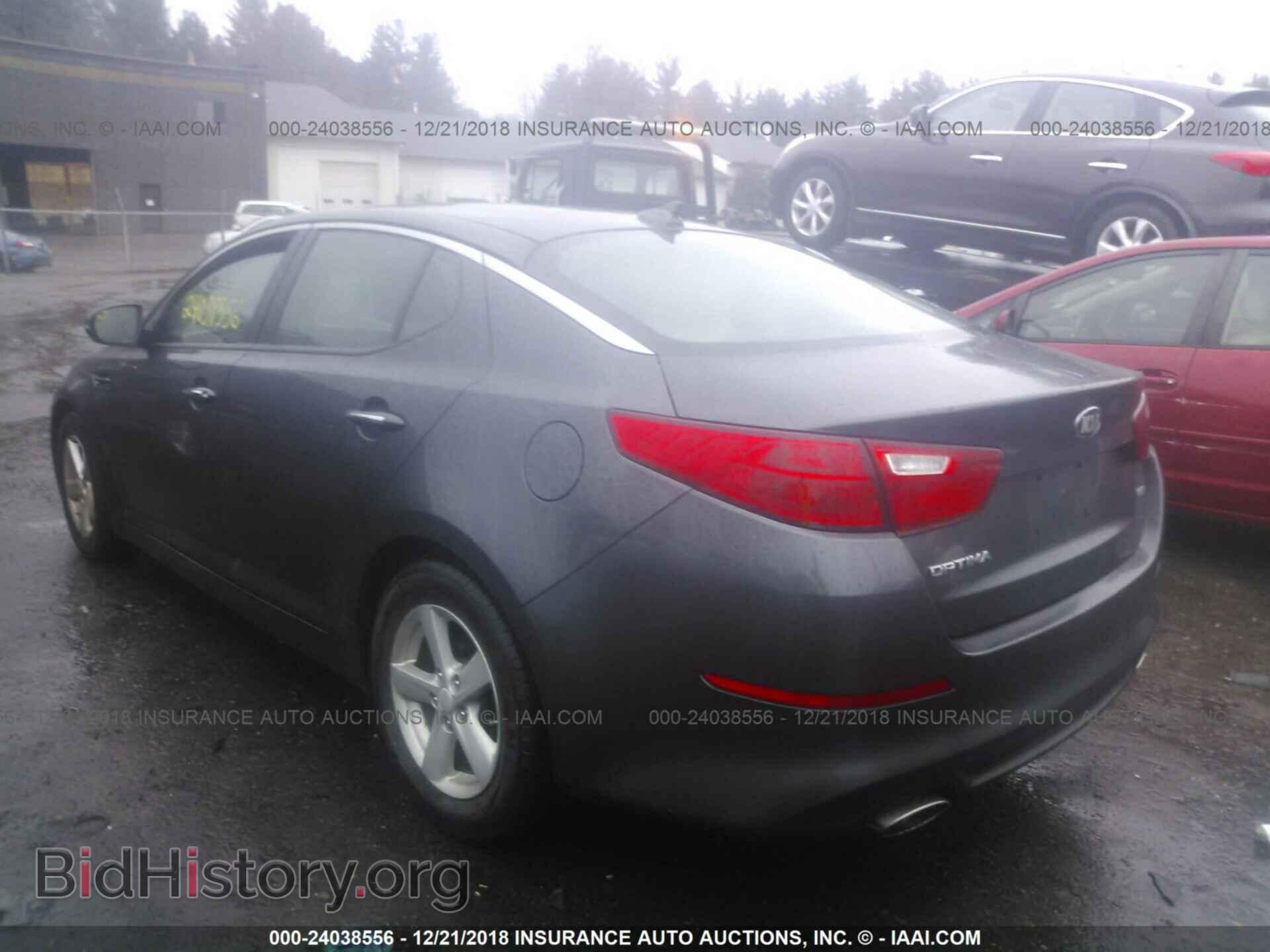 2015 KIA OPTIMA - VIN: KNAGM4A73F5641092 - Photo 3