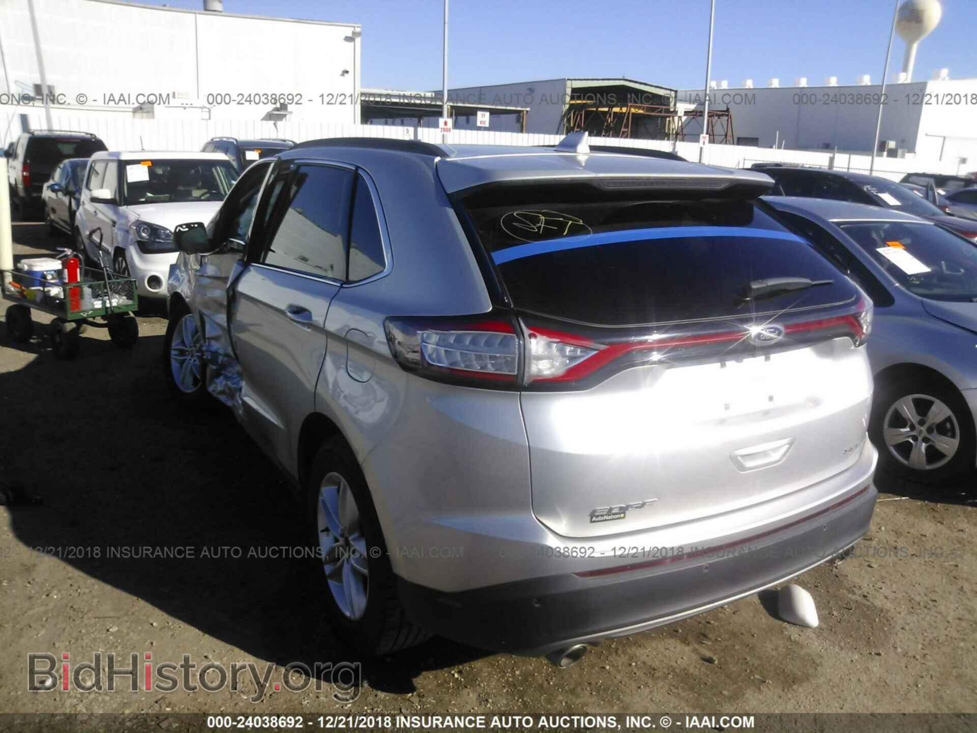 2015 FORD EDGE - VIN: 2FMTK3J83FBB72829 - Фото 3
