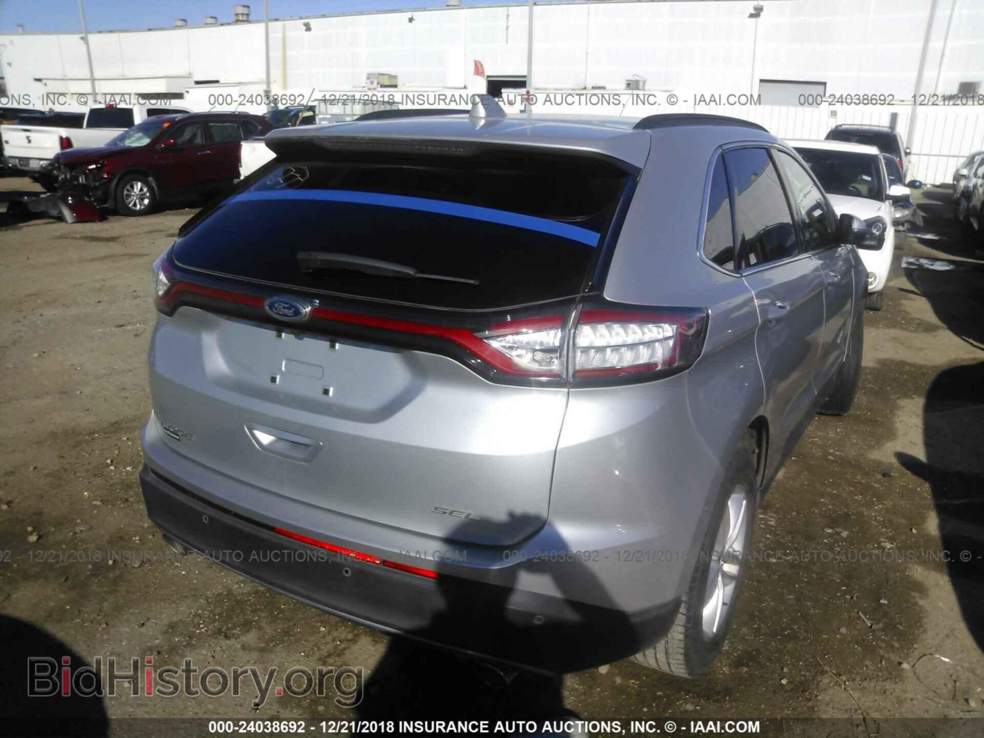 2015 FORD EDGE - VIN: 2FMTK3J83FBB72829 - Фото 4