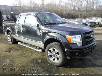 2013 Ford F150, black — VIN 1FTFX1EF1DFC05192, IAAI