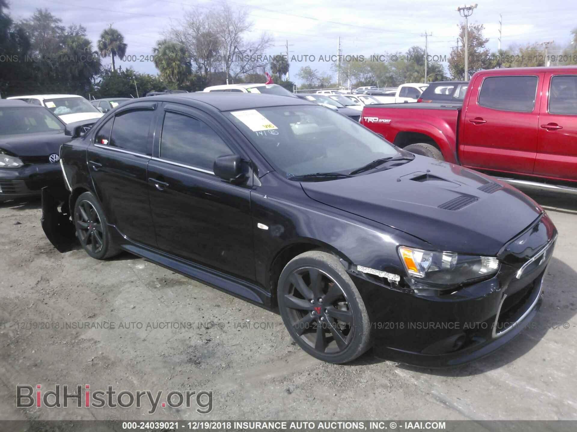 Photo JA32V6FVXDU022424 - MITSUBISHI LANCER 2013