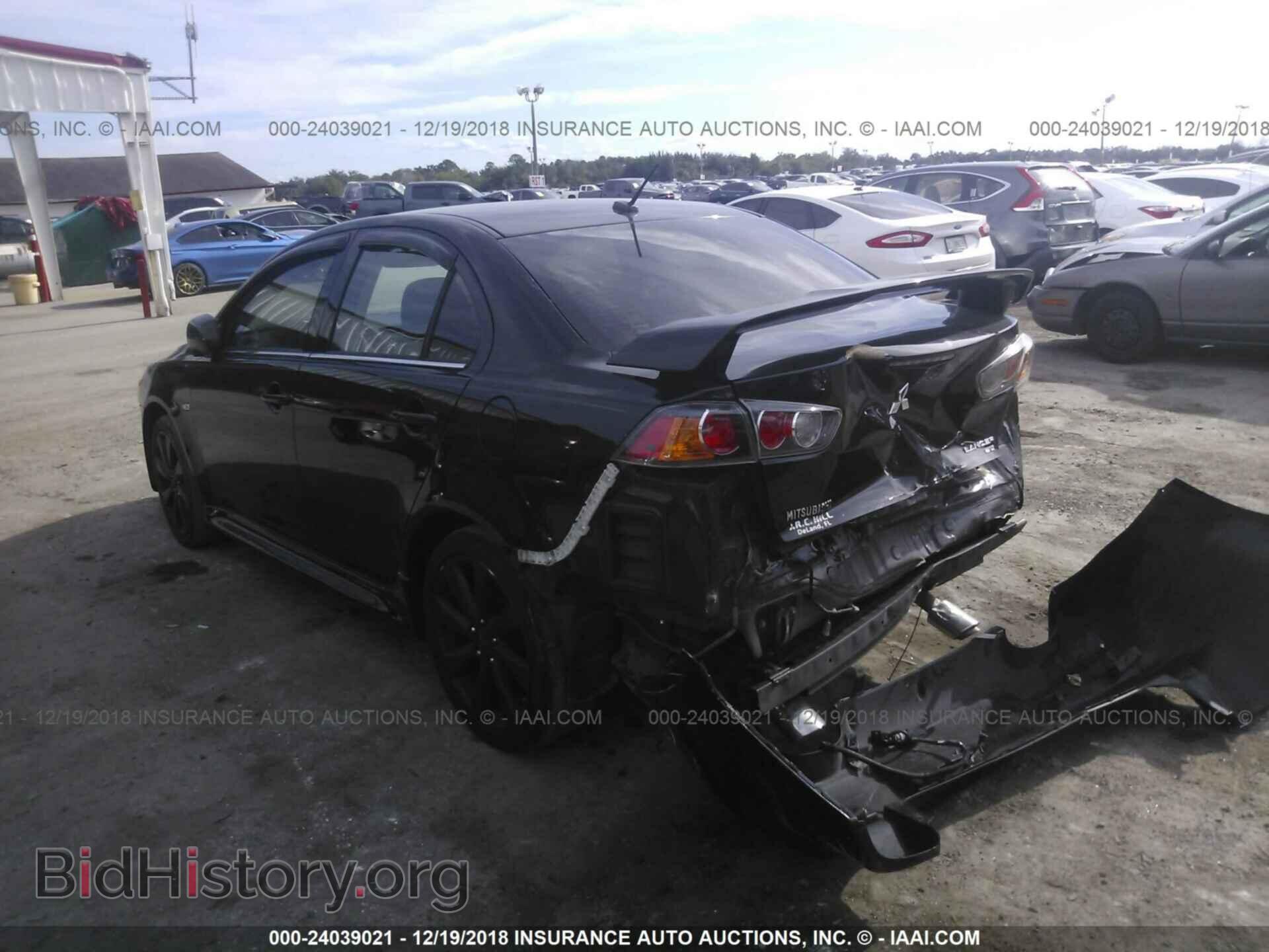 2013 MITSUBISHI LANCER - VIN: JA32V6FVXDU022424 - Фото 3