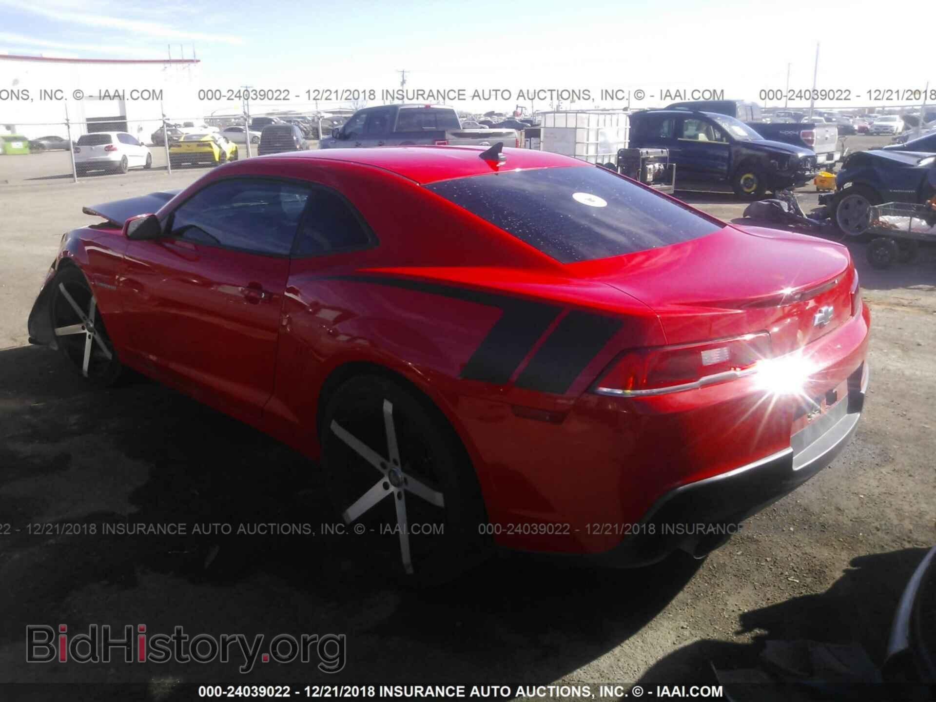 2015 CHEVROLET CAMARO - VIN: 2G1FB1E35F9213109 - Фото 3