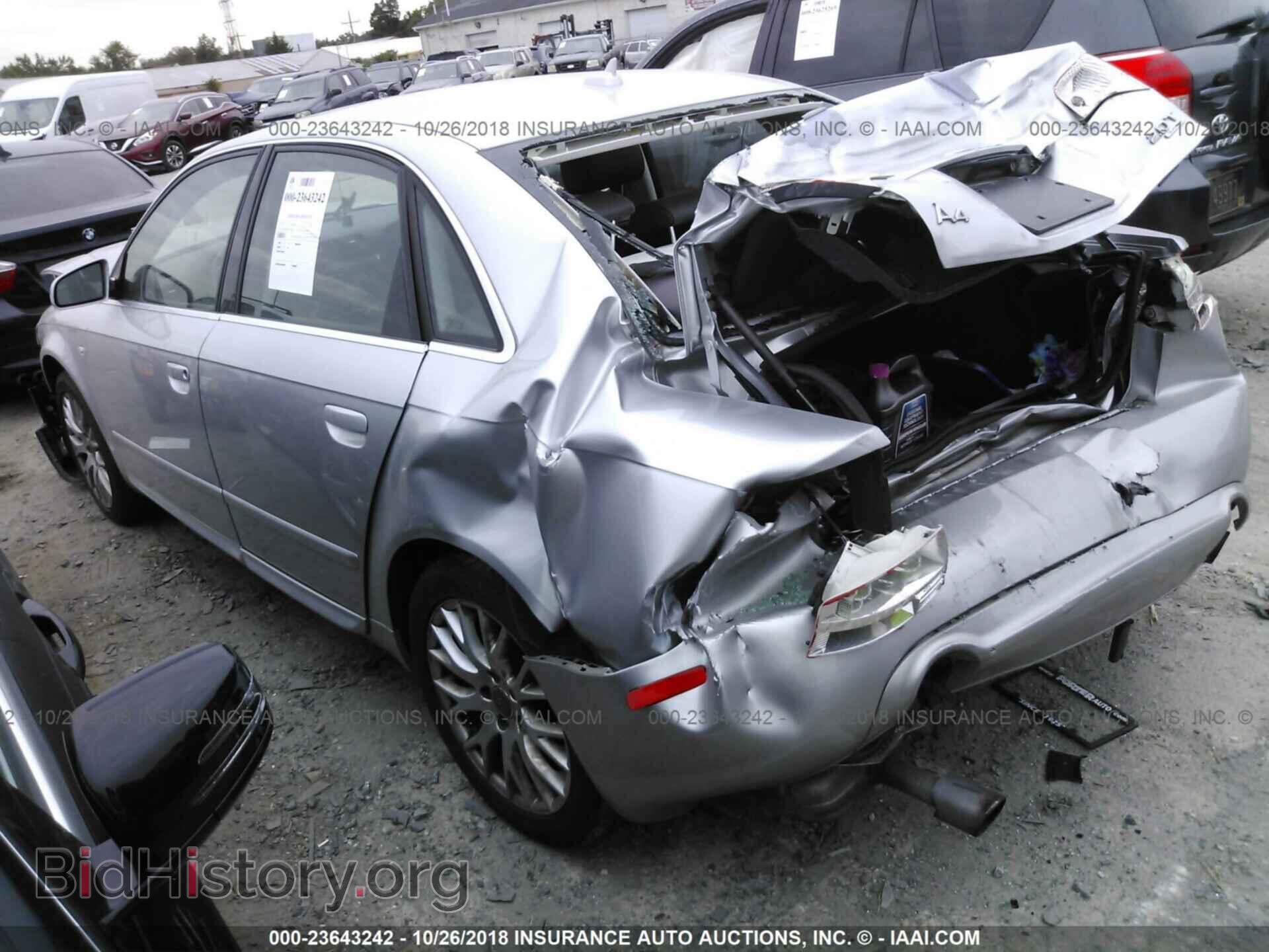 2008 AUDI A4 - VIN: WAUDF78E58A154666 - Photo 3