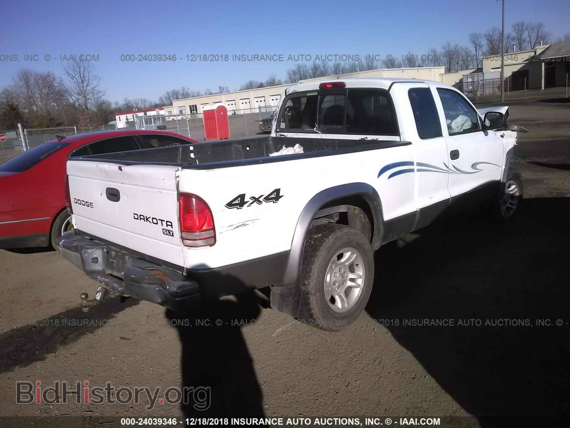 2004 DODGE DAKOTA - VIN: 1D7HG12K44S726947 - Фото 4