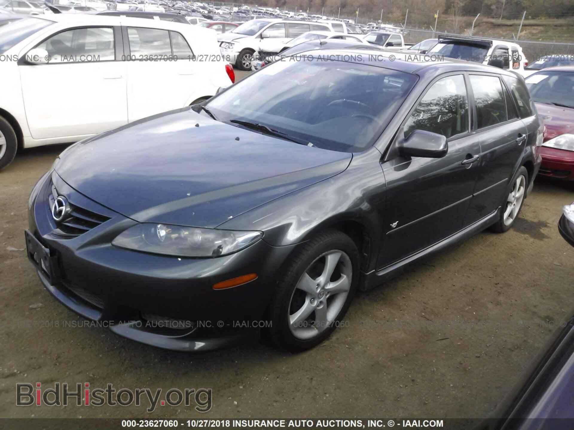 2005 MAZDA 6 - VIN: 1YVHP82DX55M06952 - Фото 2
