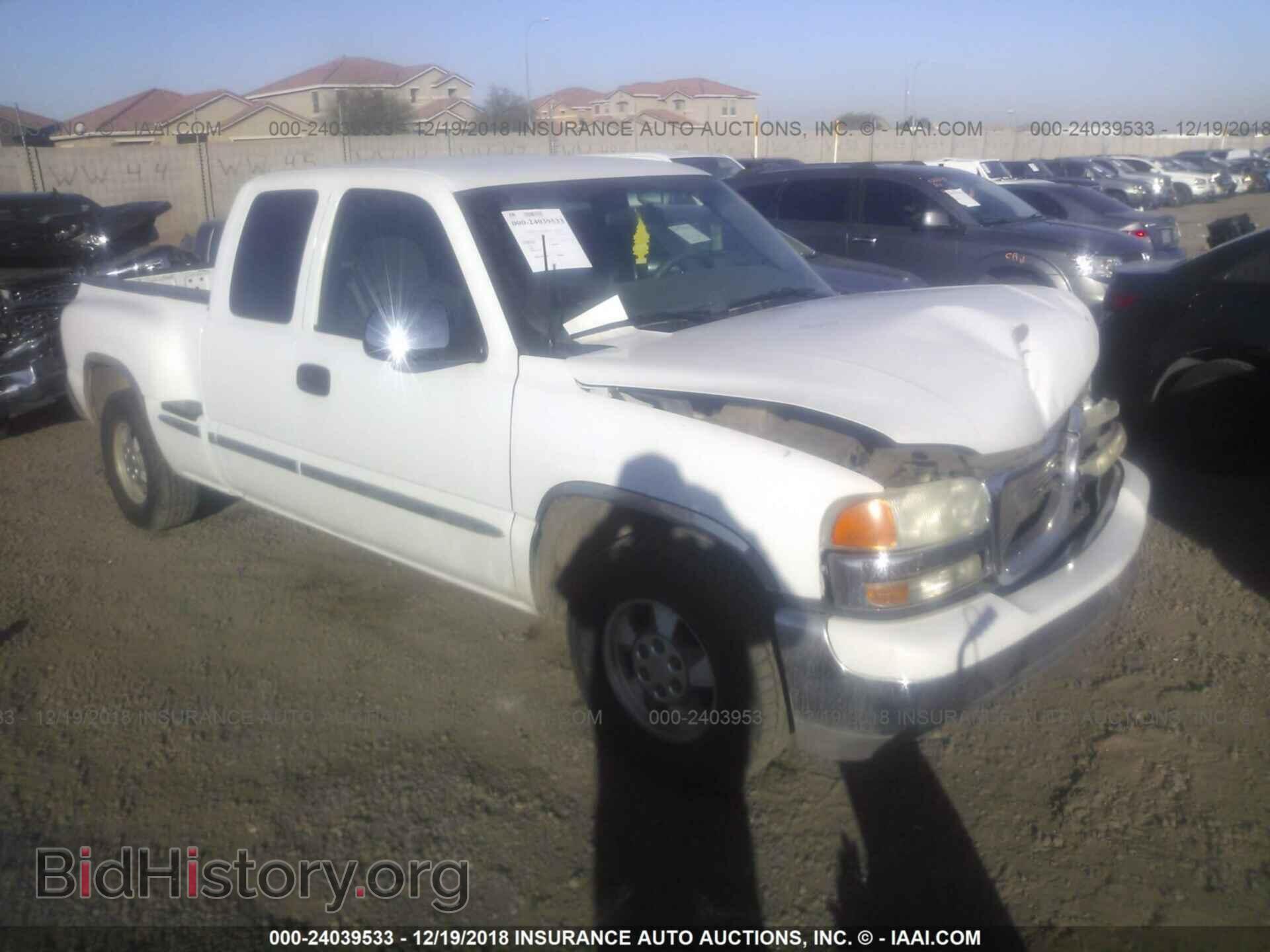 Photo 2GTEC19V511190532 - GMC NEW SIERRA 2001