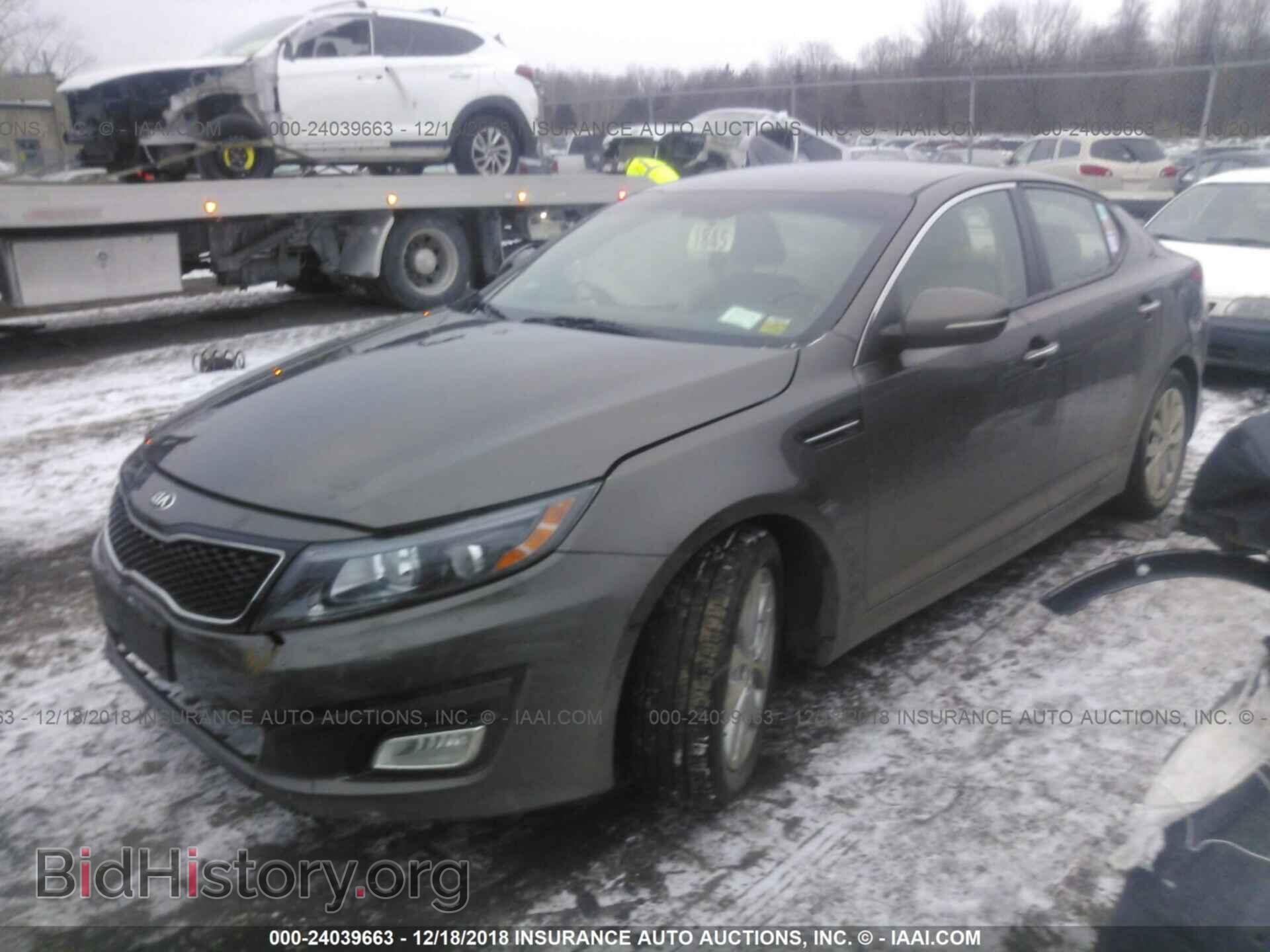 2015 KIA OPTIMA - VIN: 5XXGN4A7XFG403154 - Фото 2