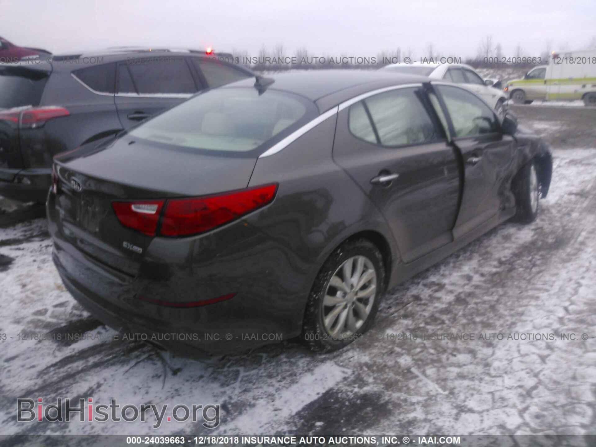 2015 KIA OPTIMA - VIN: 5XXGN4A7XFG403154 - Фото 4