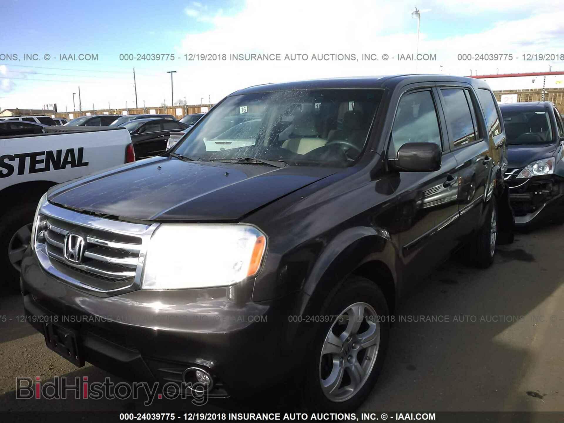 2012 HONDA PILOT - VIN: 5FNYF4H48CB006473 - Фото 2