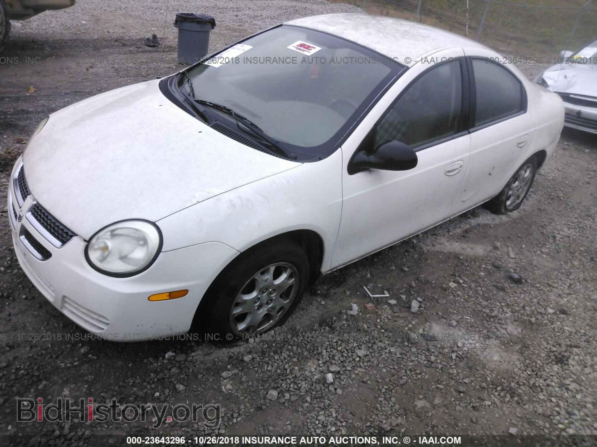 2005 DODGE NEON - VIN: 1B3ES56C25D123119 - Фото 2