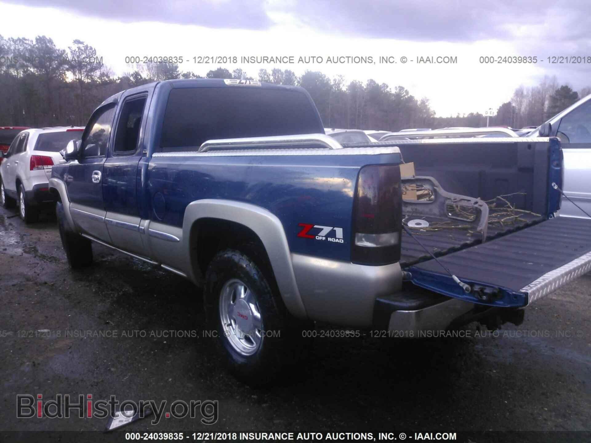 2002 GMC NEW SIERRA - VIN: 2GTEK19T021158204 - Фото 3