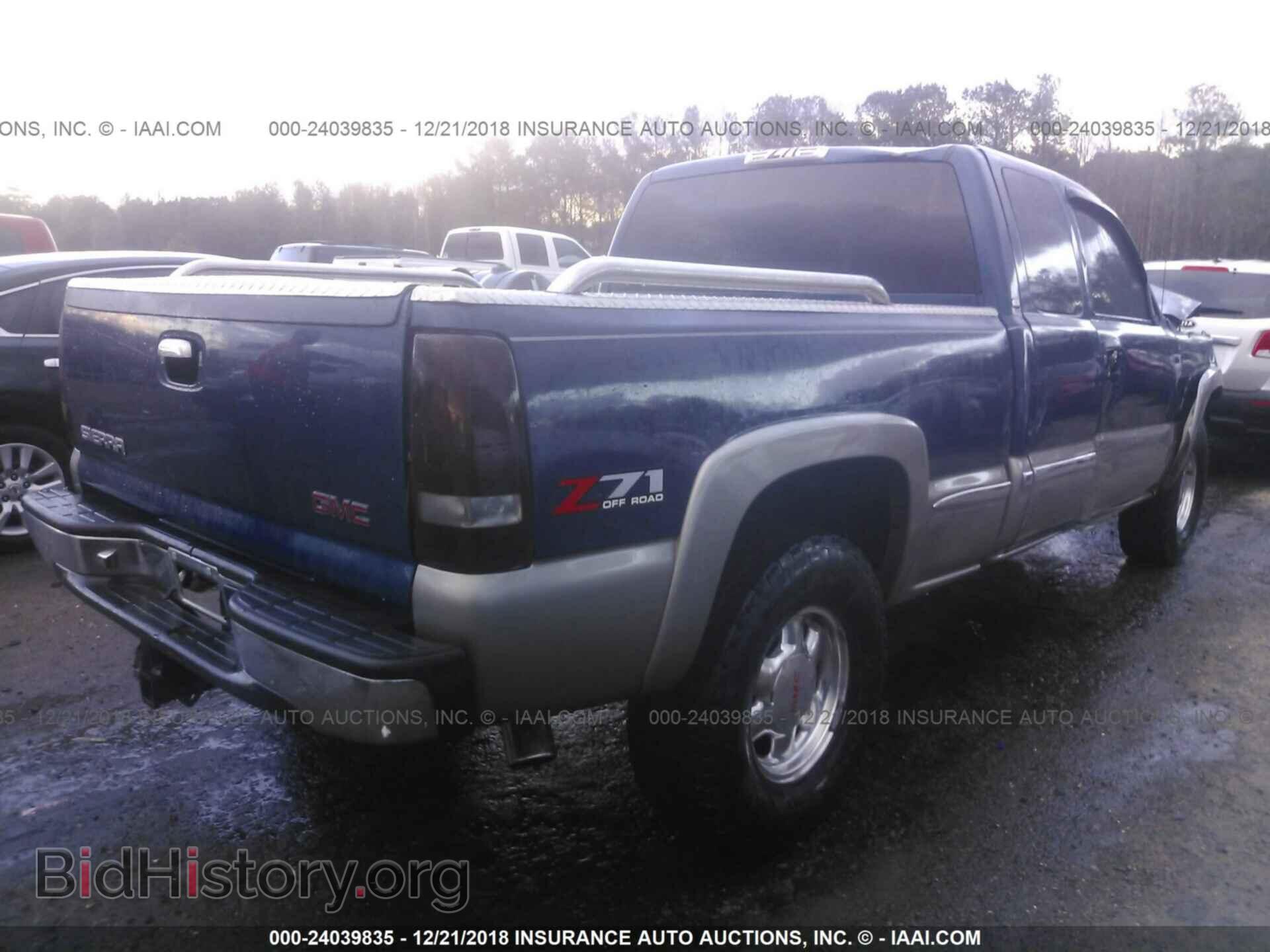 2002 GMC NEW SIERRA - VIN: 2GTEK19T021158204 - Фото 4