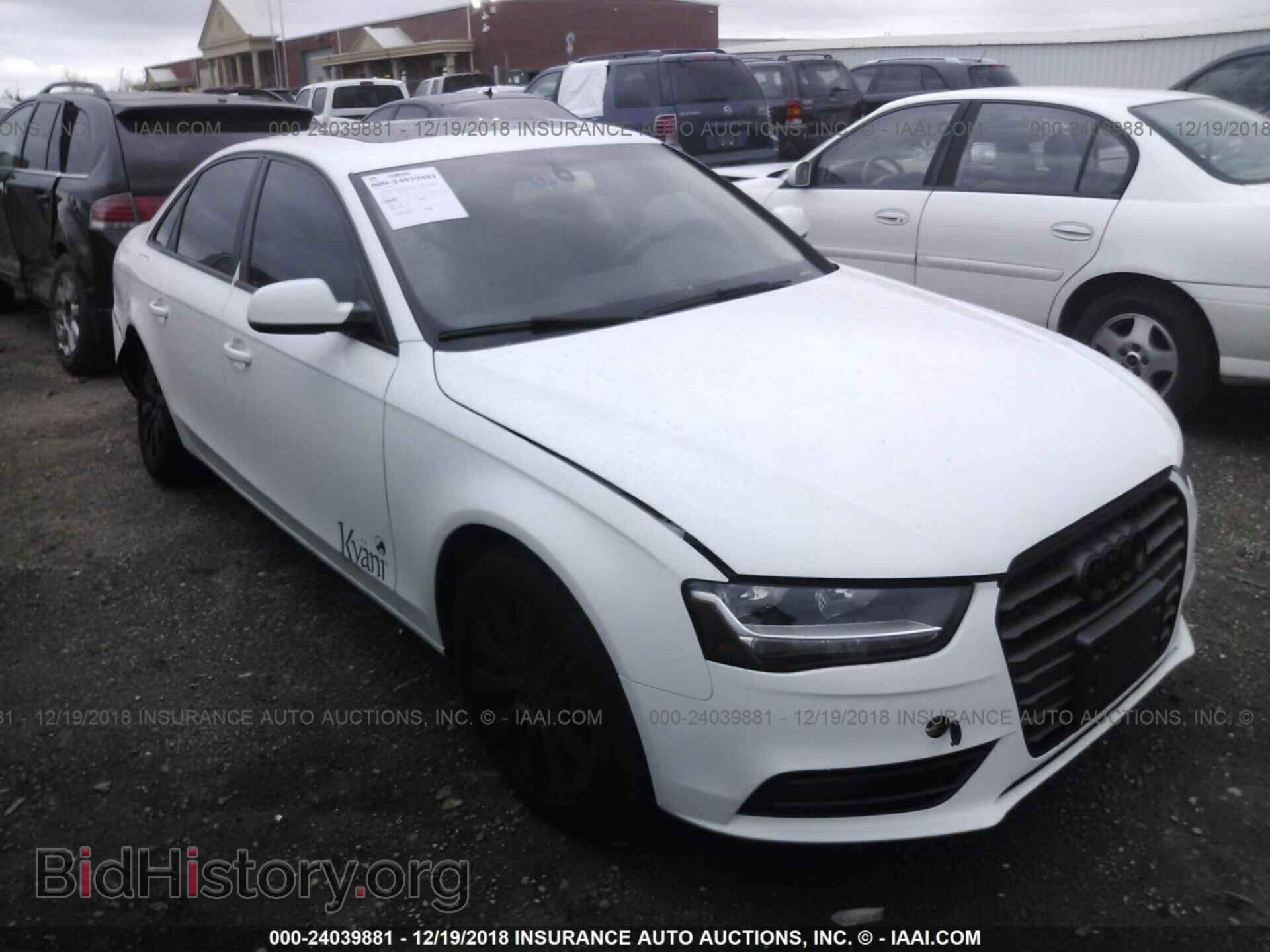 Фотография WAUAFAFL5DA167719 - AUDI A4 2013