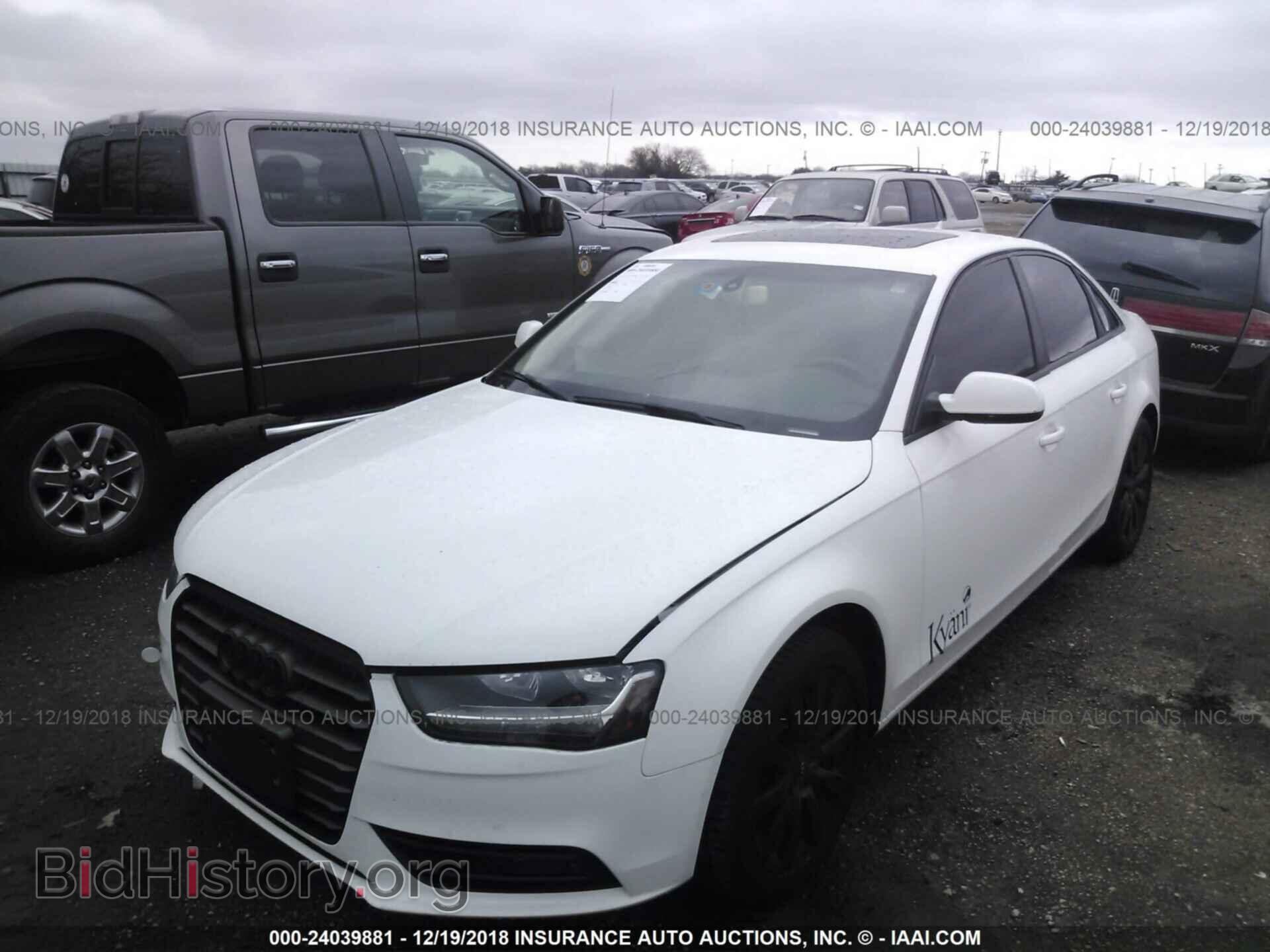 2013 AUDI A4 - VIN: WAUAFAFL5DA167719 - Фото 2