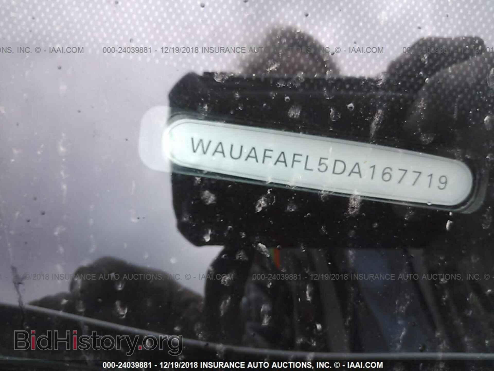2013 AUDI A4 - VIN: WAUAFAFL5DA167719 - Фото 9