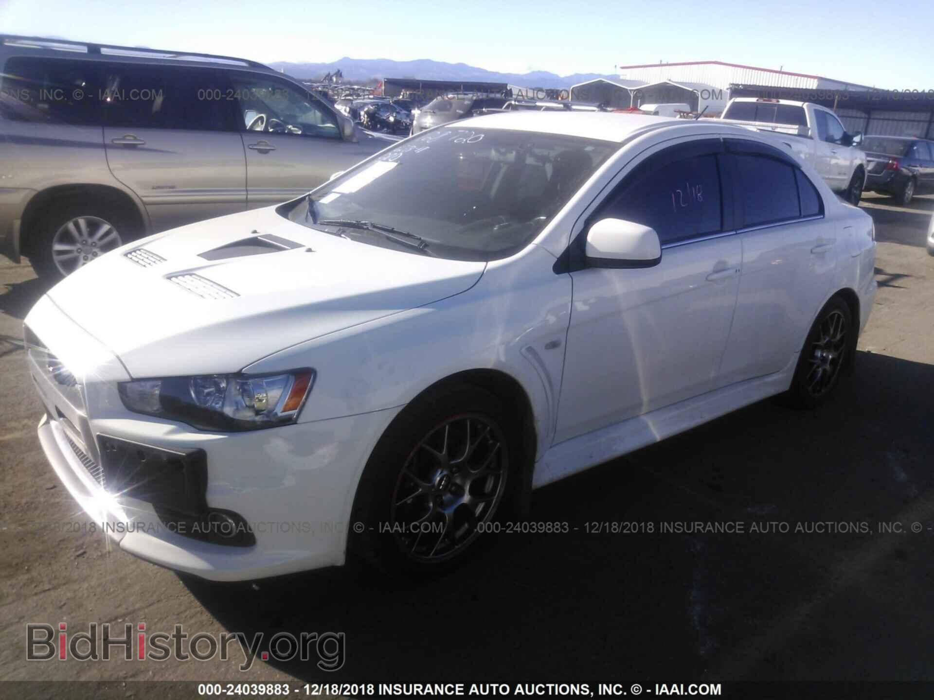 2011 MITSUBISHI LANCER - VIN: JA32W5FV5BU041810 - Фото 2