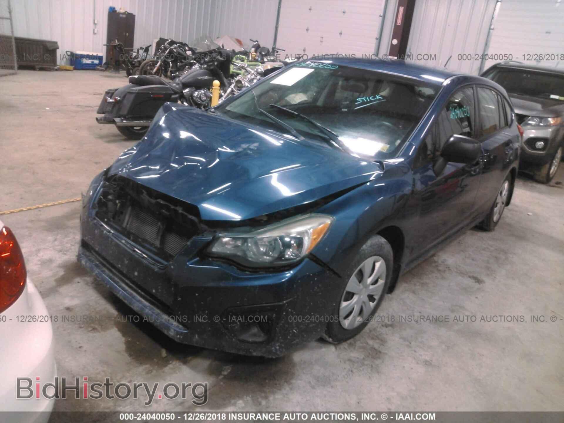 2013 SUBARU IMPREZA - VIN: JF1GPAA68D1893270 - Фото 2