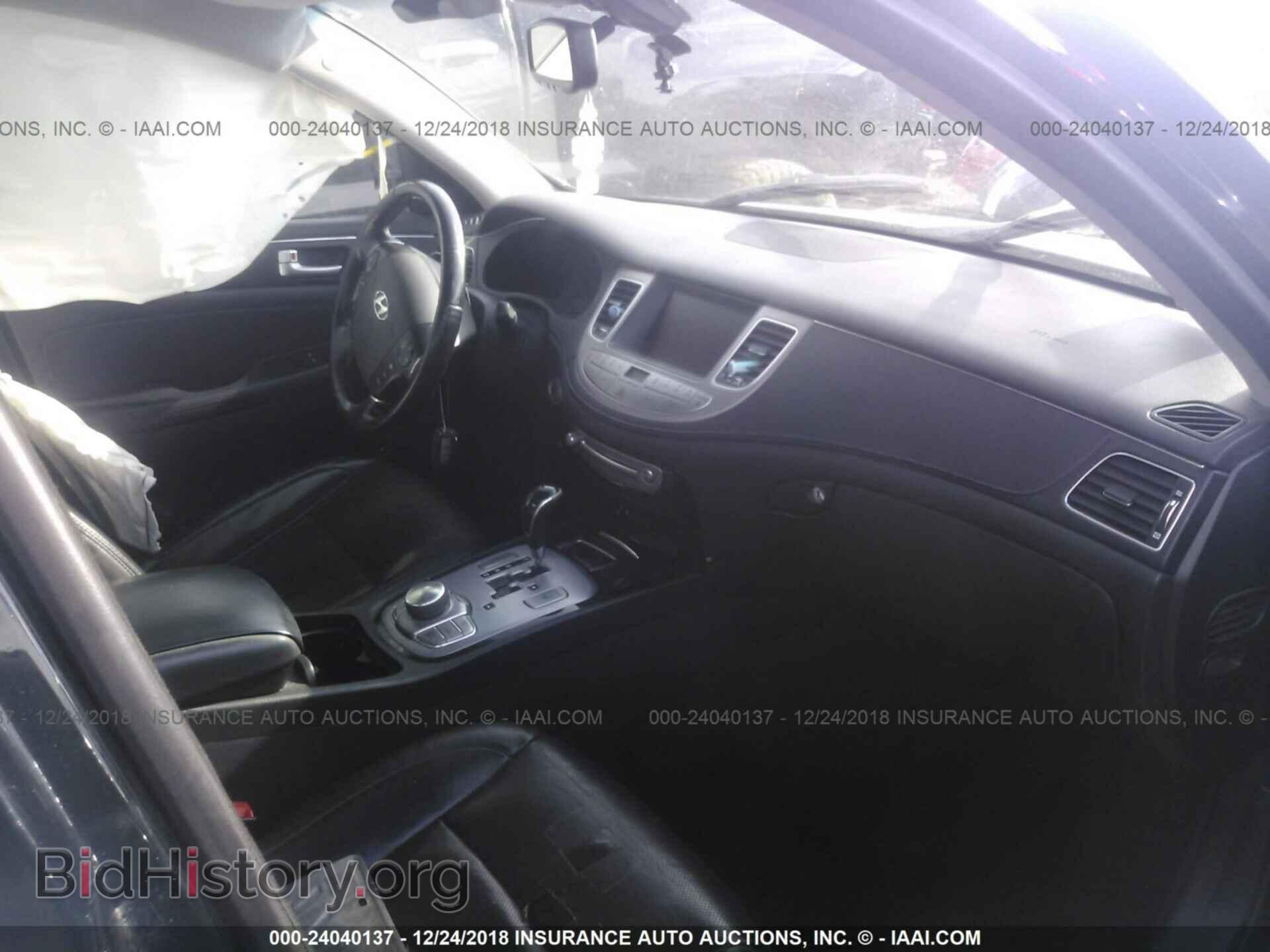 2012 HYUNDAI GENESIS - VIN: KMHGC4DF6CU165927 - Фото 5