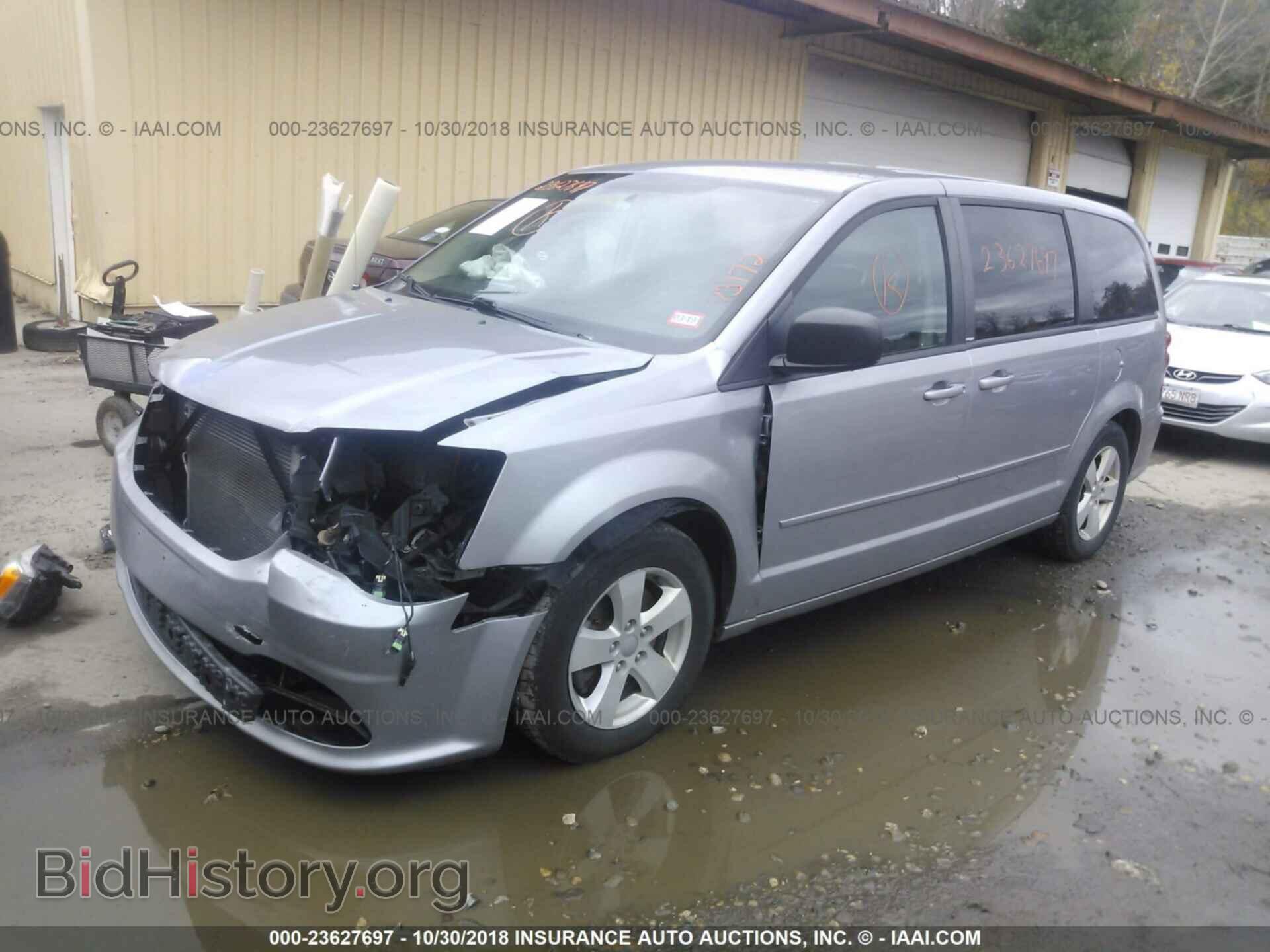2013 DODGE GRAND CARAVAN - VIN: 2C4RDGBG7DR644461 - Фото 2
