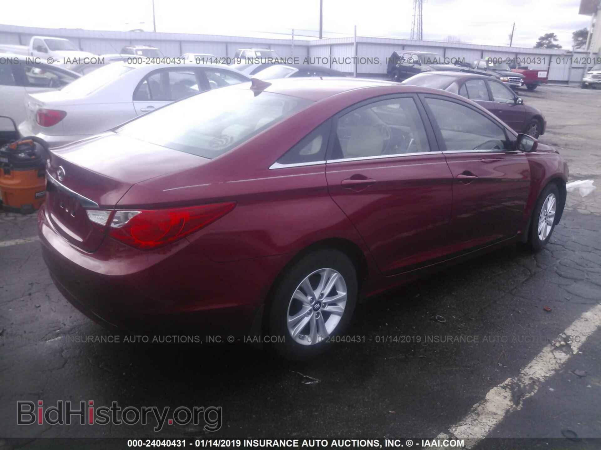 2012 HYUNDAI SONATA - VIN: 5NPEB4AC7CH319323 - Фото 4