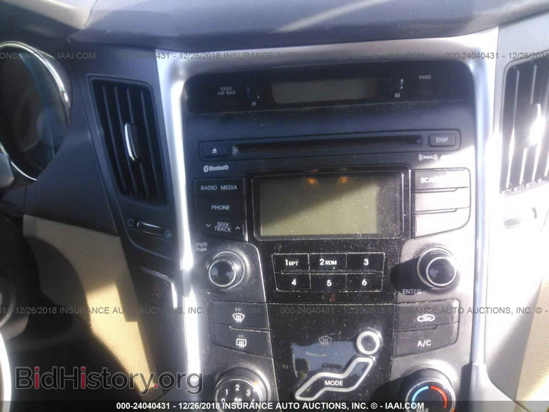 2012 HYUNDAI SONATA - VIN: 5NPEB4AC7CH319323 - Фото 6