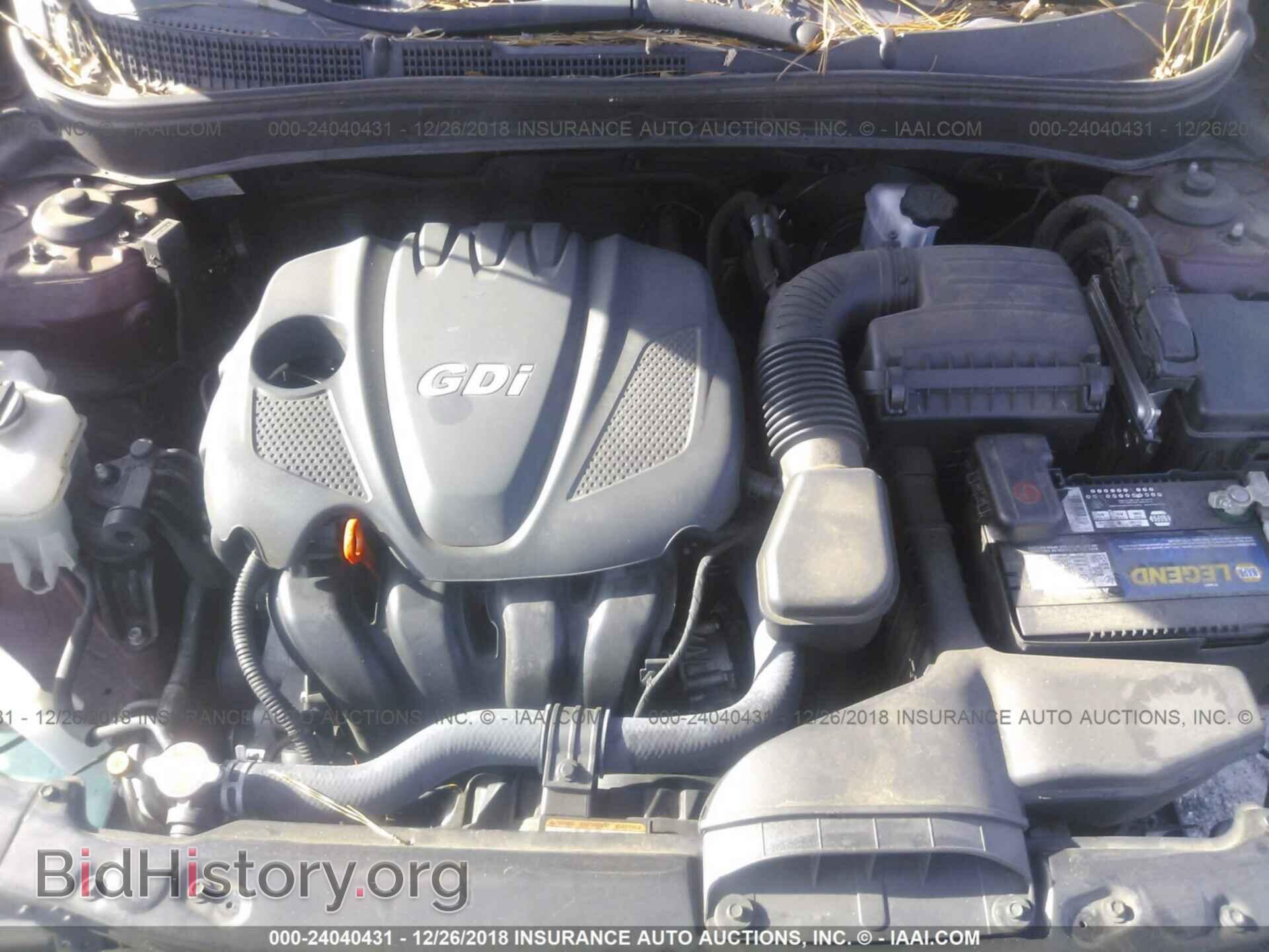 2012 HYUNDAI SONATA - VIN: 5NPEB4AC7CH319323 - Фото 10
