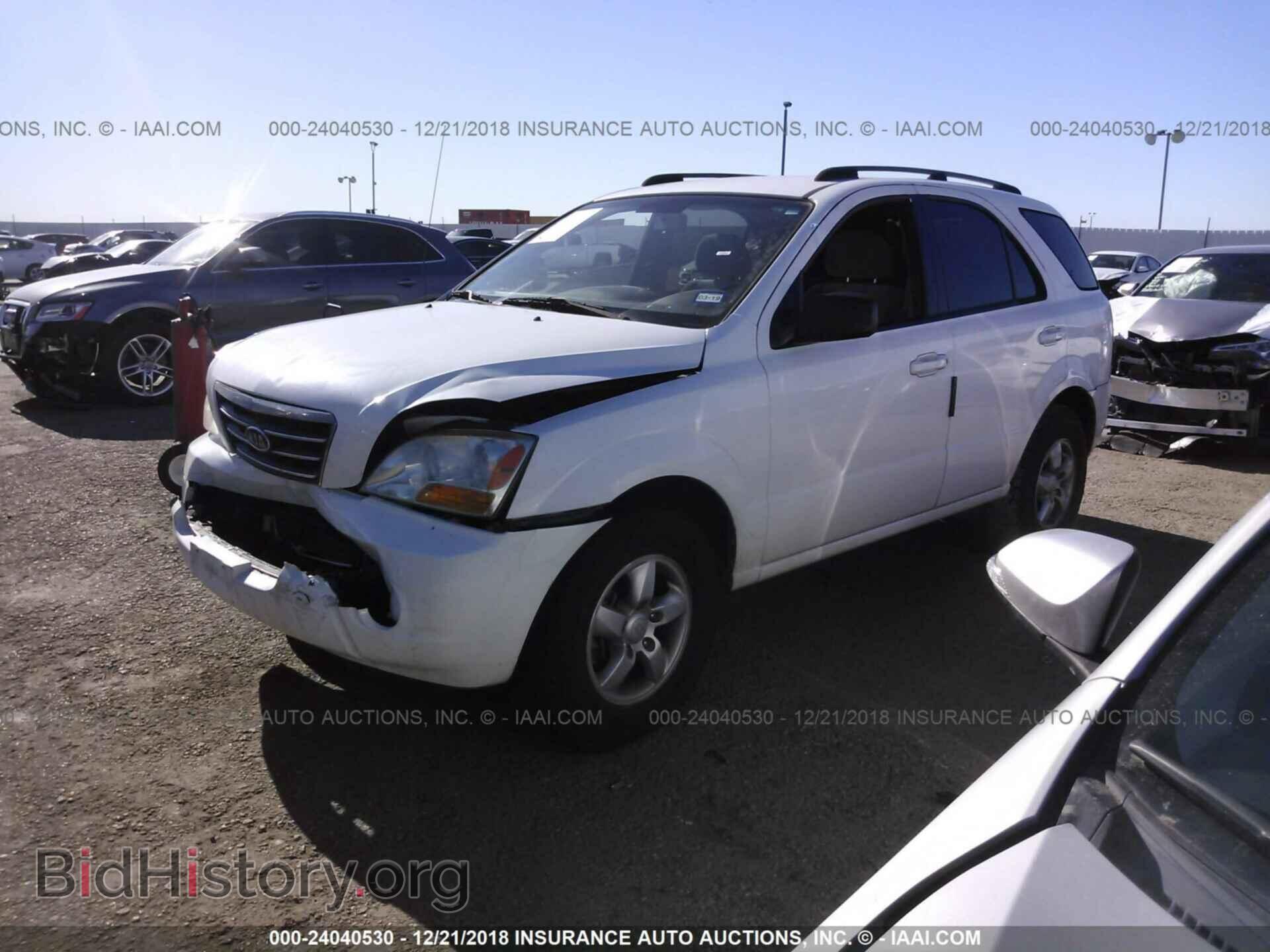 2008 KIA SORENTO - VIN: KNDJD735285772362 - Фото 2