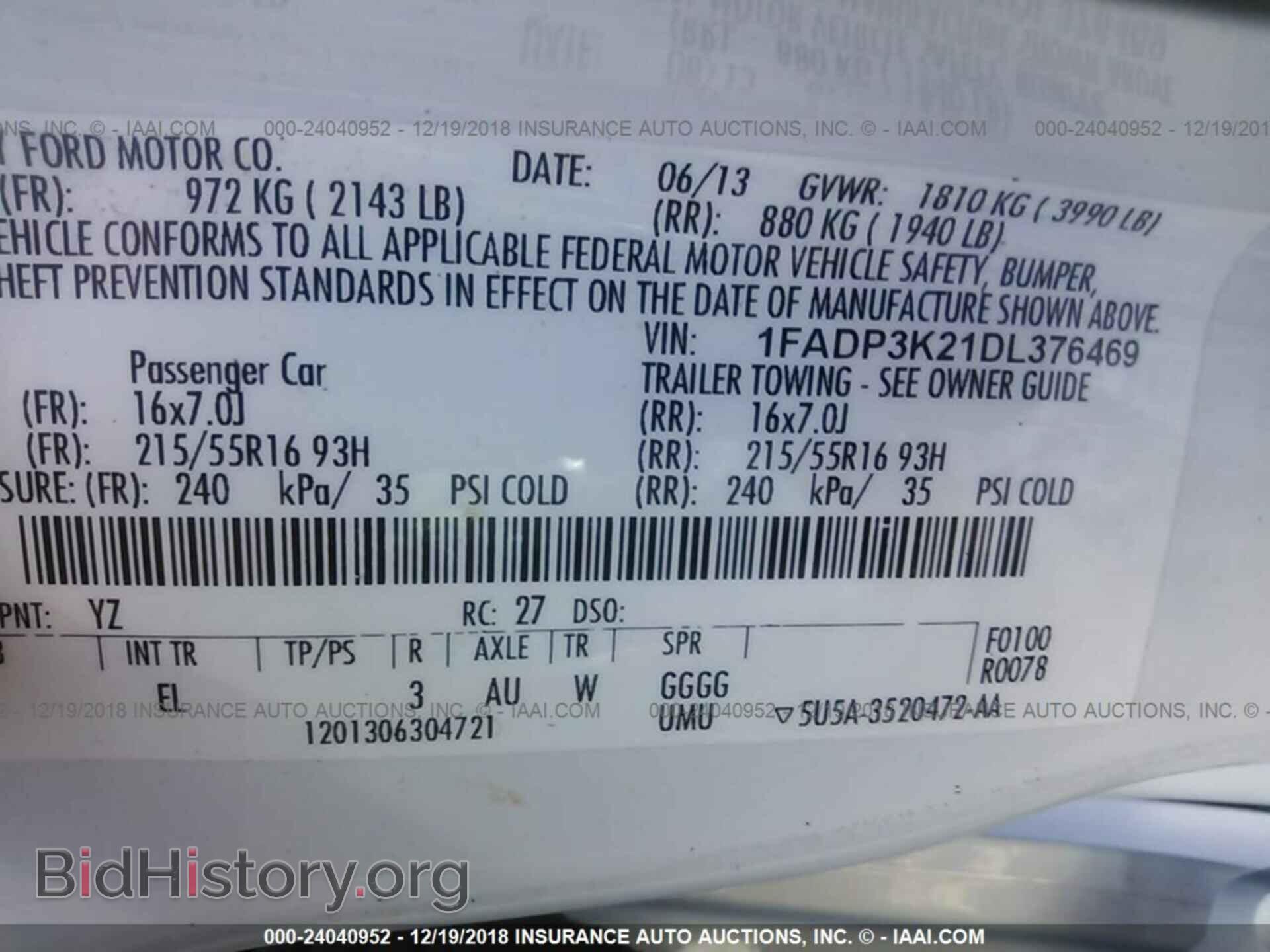 2013 Ford Focus - VIN: 1FADP3K21DL376469 - Photo 9