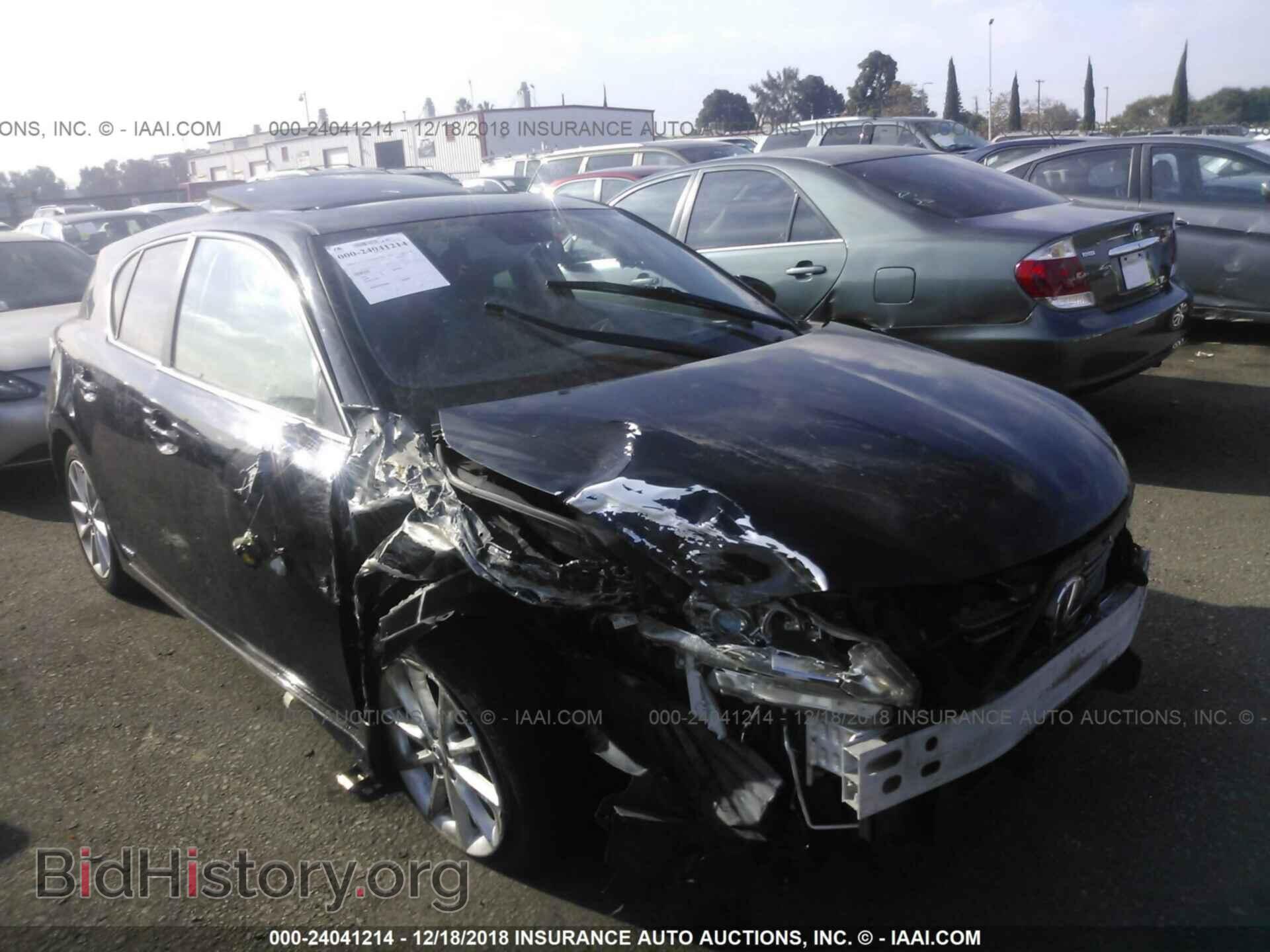 Фотография JTHKD5BH4B2003955 - LEXUS CT 2011