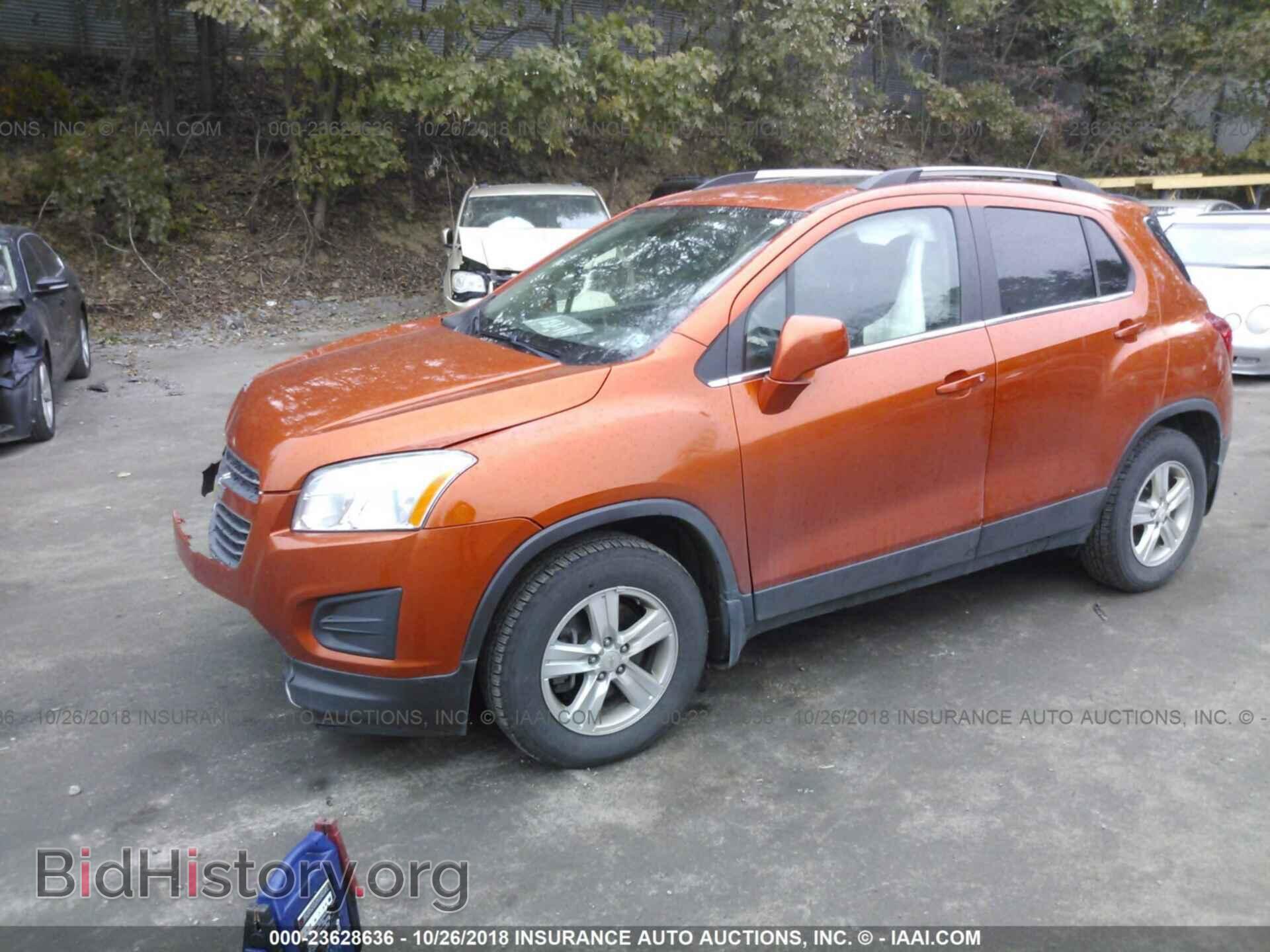 2015 CHEVROLET TRAX - VIN: KL7CJRSB5FB167560 - Фото 2