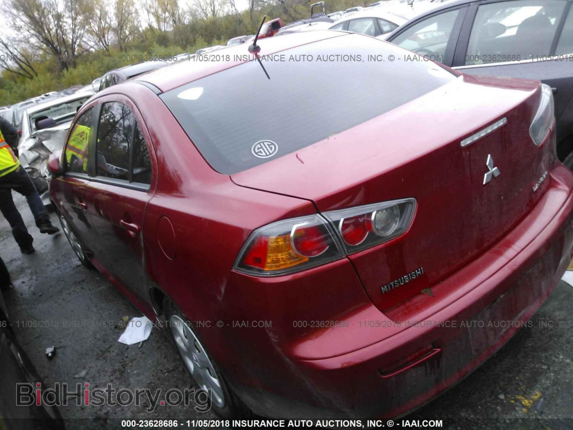 2014 MITSUBISHI LANCER - VIN: JA32U2FU6EU013837 - Фото 3