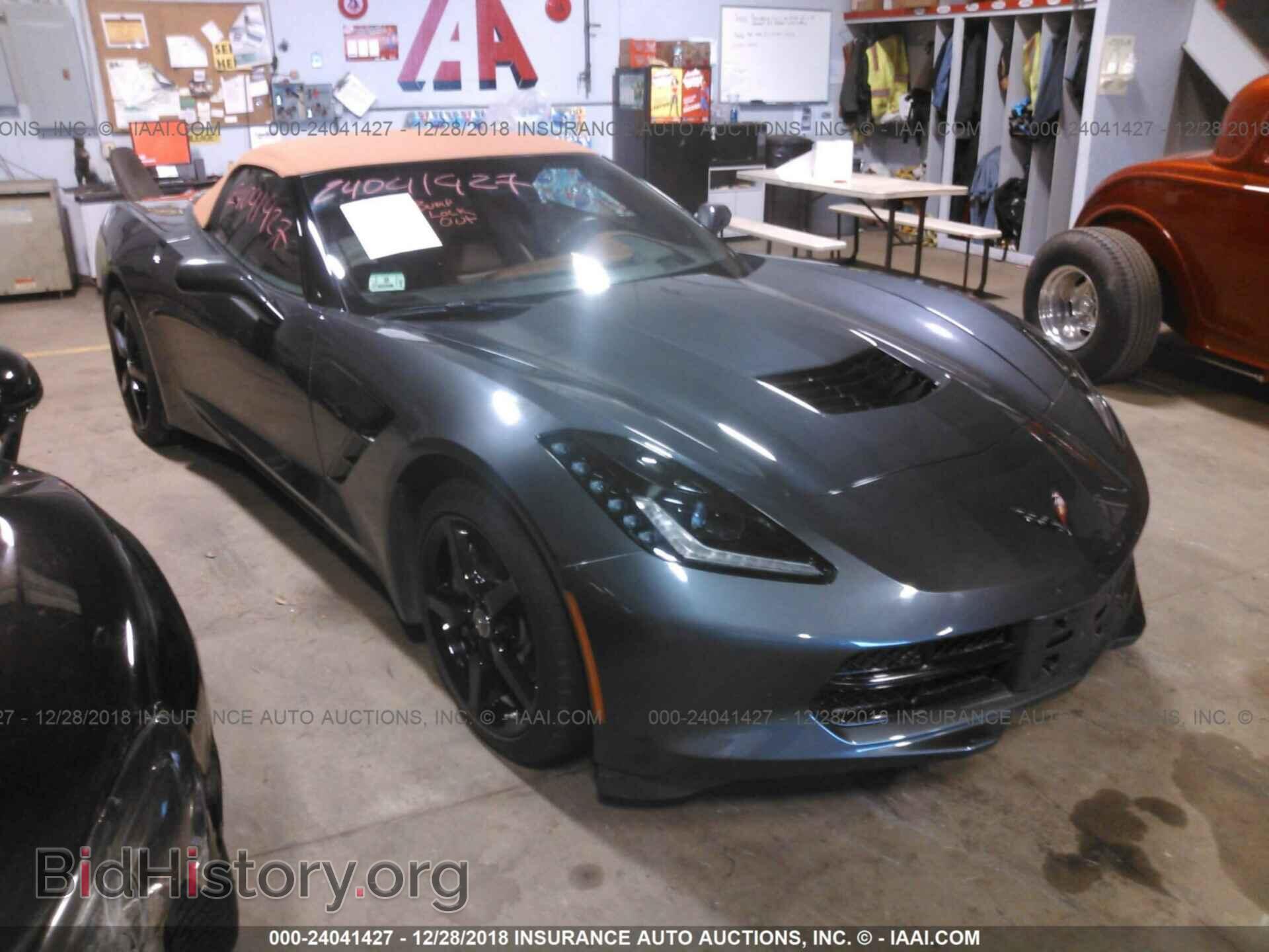 Photo 1G1YF3D76E5111441 - CHEVROLET CORVETTE 2014