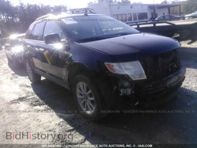 2007 Ford EDGE, black — VIN 2FMDK39C67BB29584, IAAI