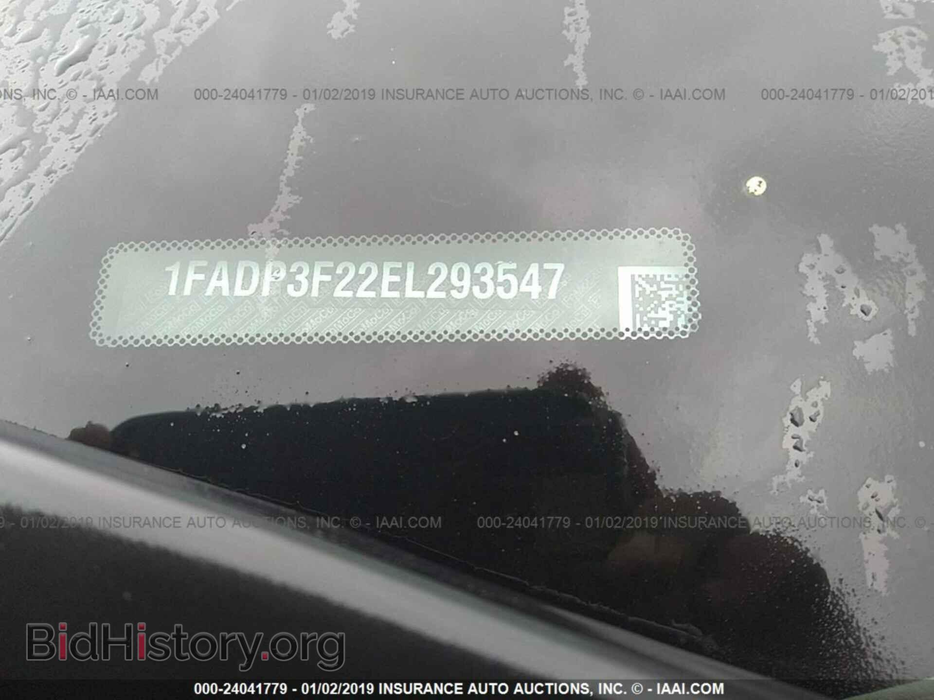 2014 FORD FOCUS - VIN: 1FADP3F22EL293547 - Фото 9