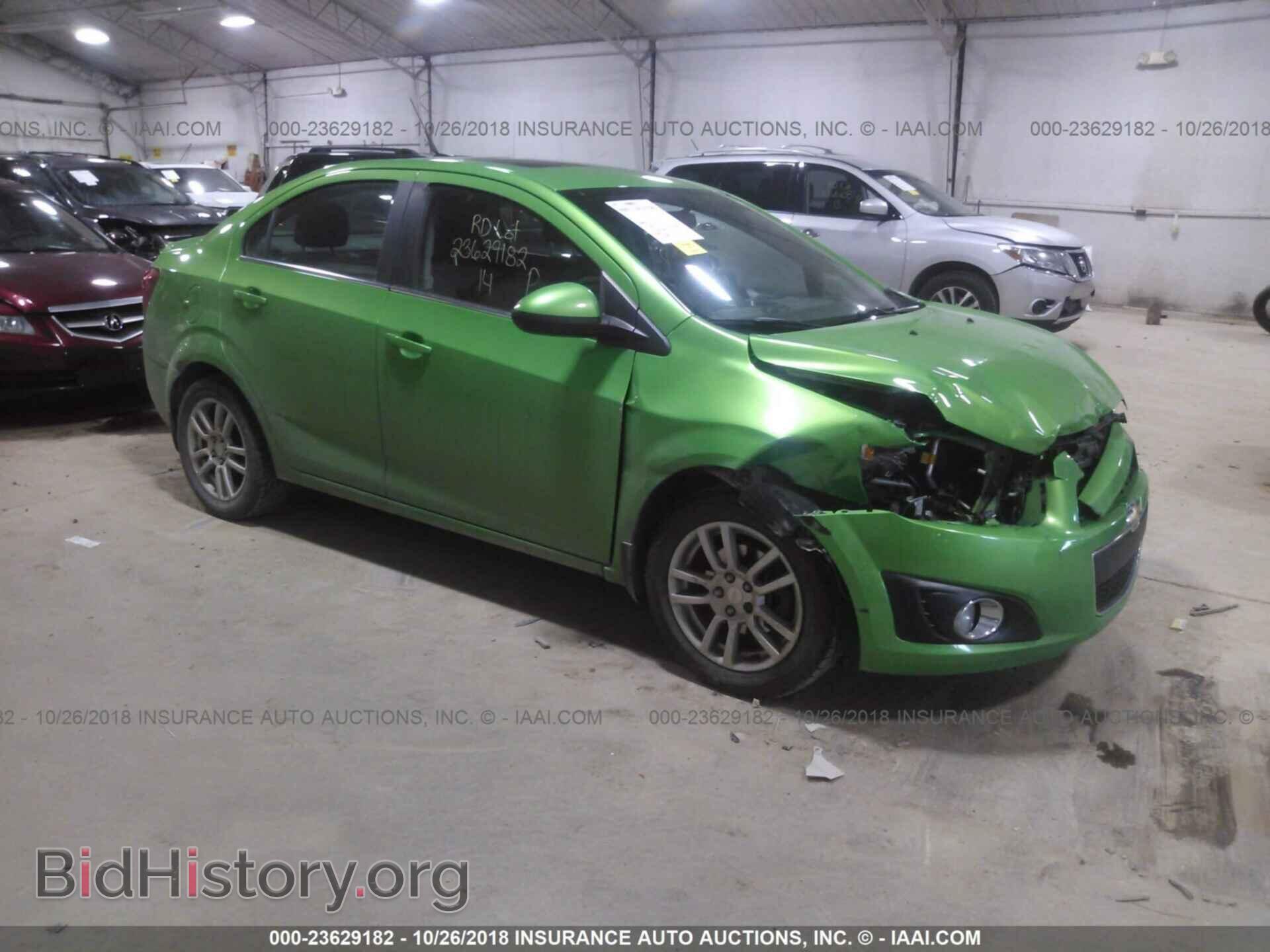 Фотография 1G1JC5SH2E4240994 - CHEVROLET SONIC 2014