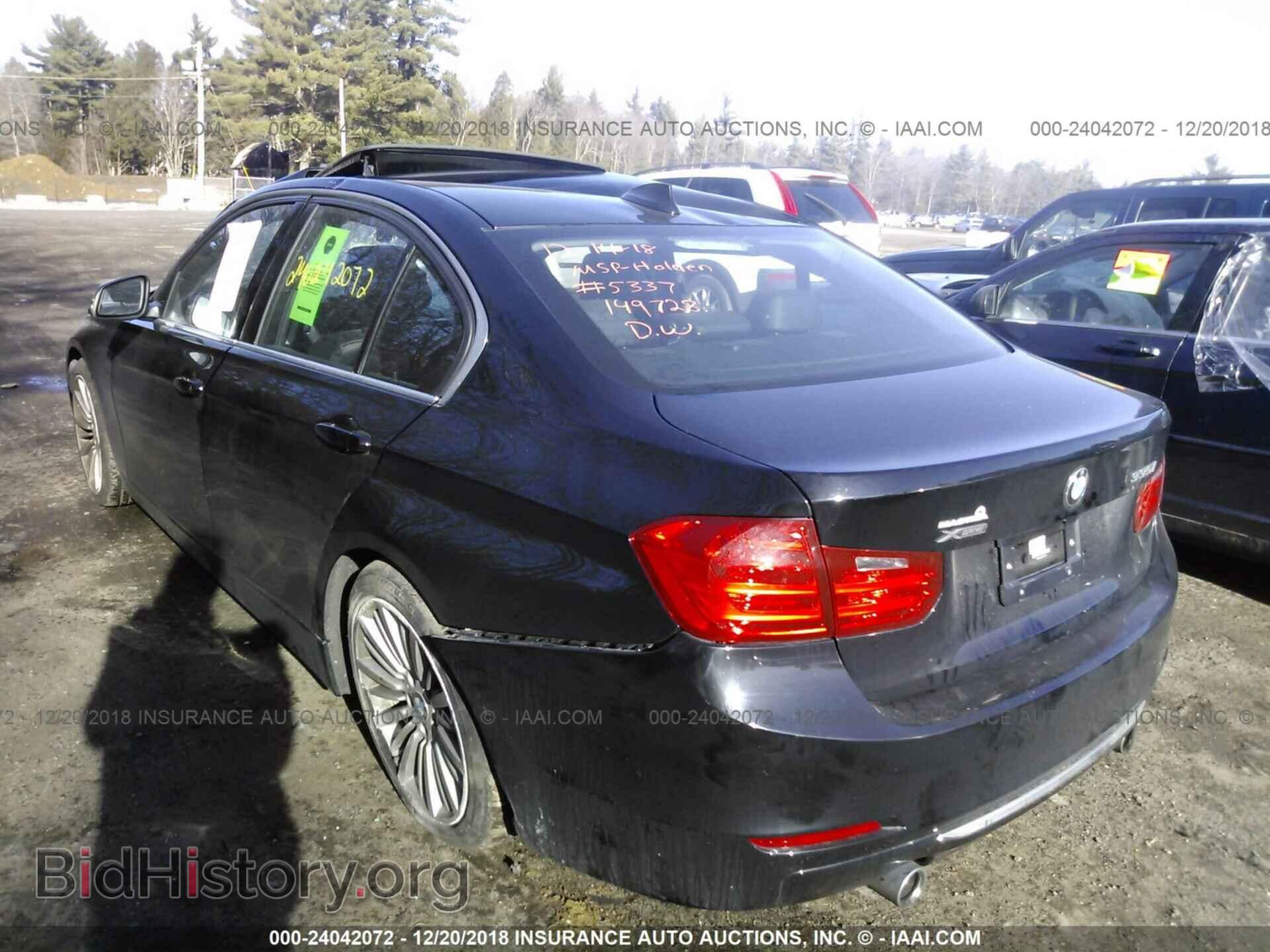 2015 BMW 335 - VIN: WBA3B9C58FP705337 - Фото 3