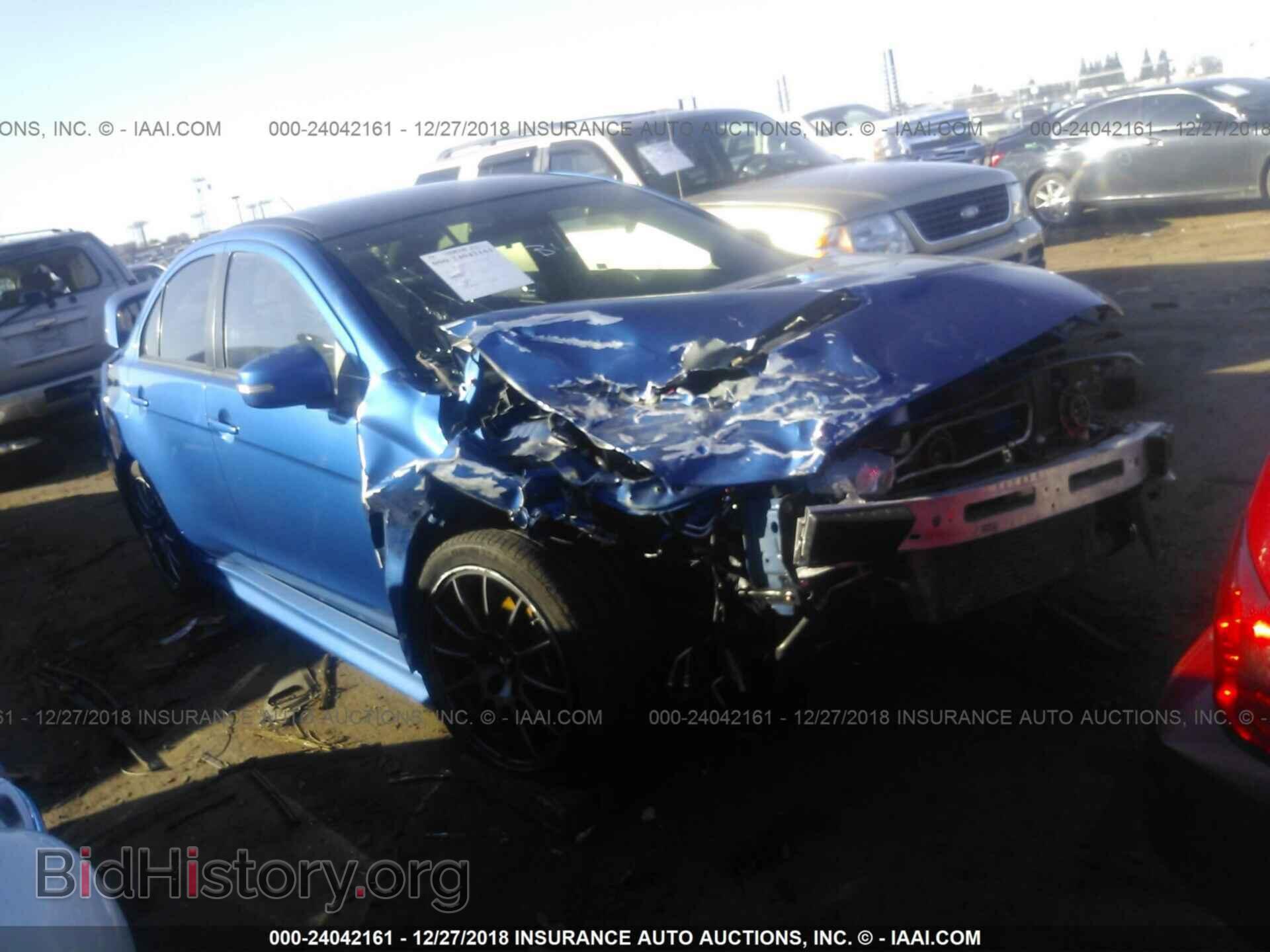 Фотография JA32W7FVXFU028598 - MITSUBISHI LANCER 2015