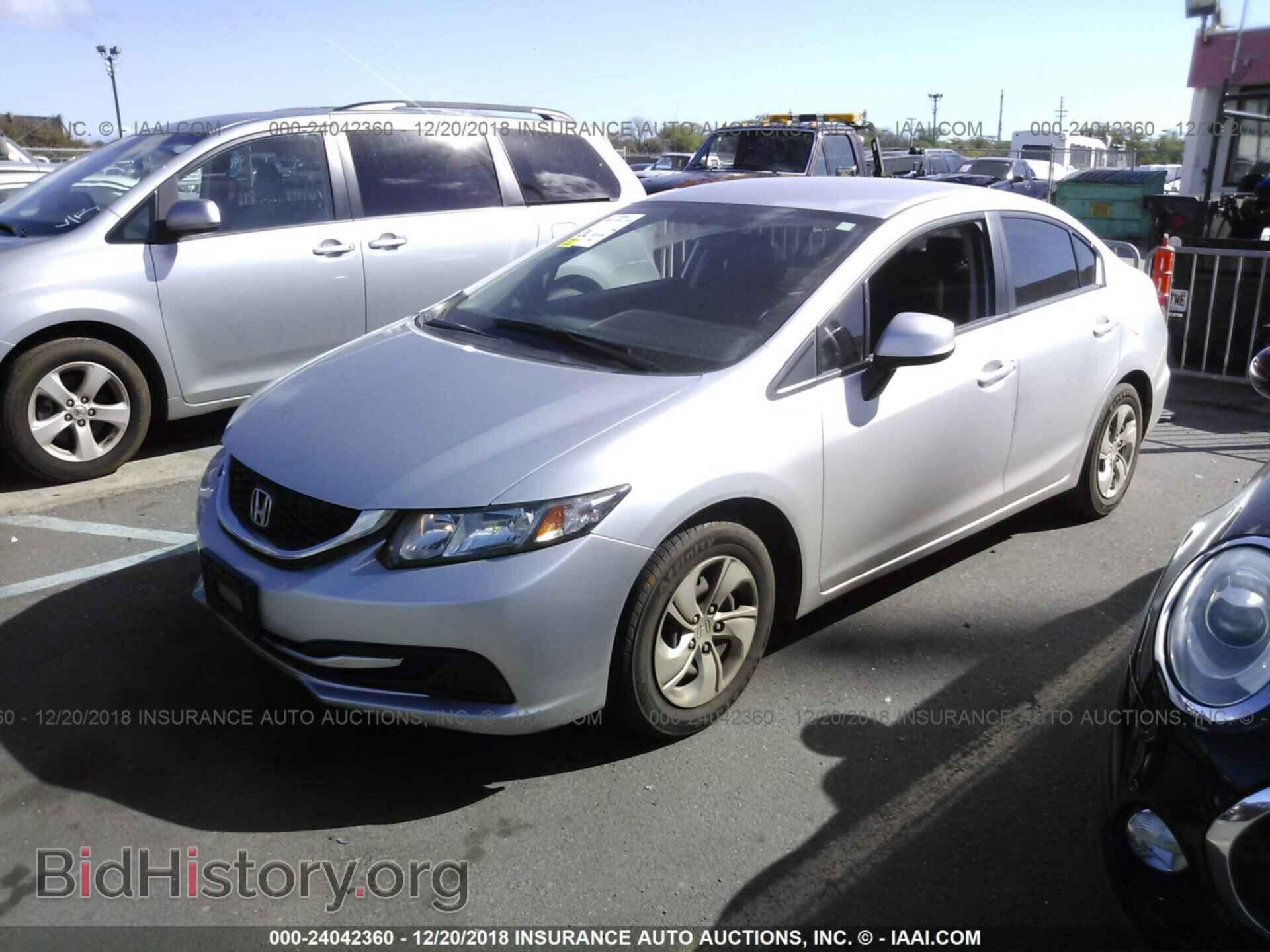 2013 HONDA CIVIC - VIN: 2HGFB2F56DH584930 - Фото 2