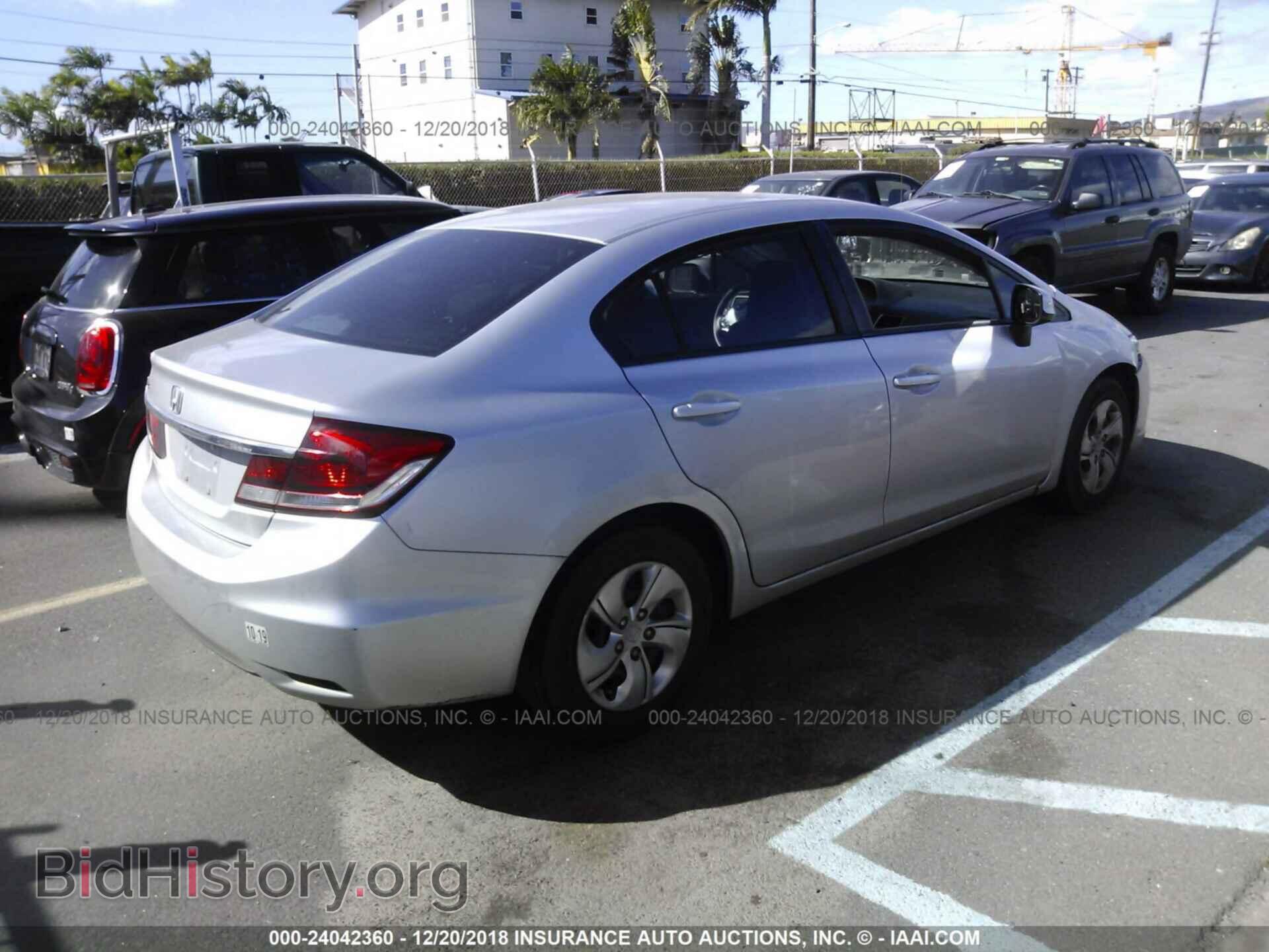 2013 HONDA CIVIC - VIN: 2HGFB2F56DH584930 - Фото 4