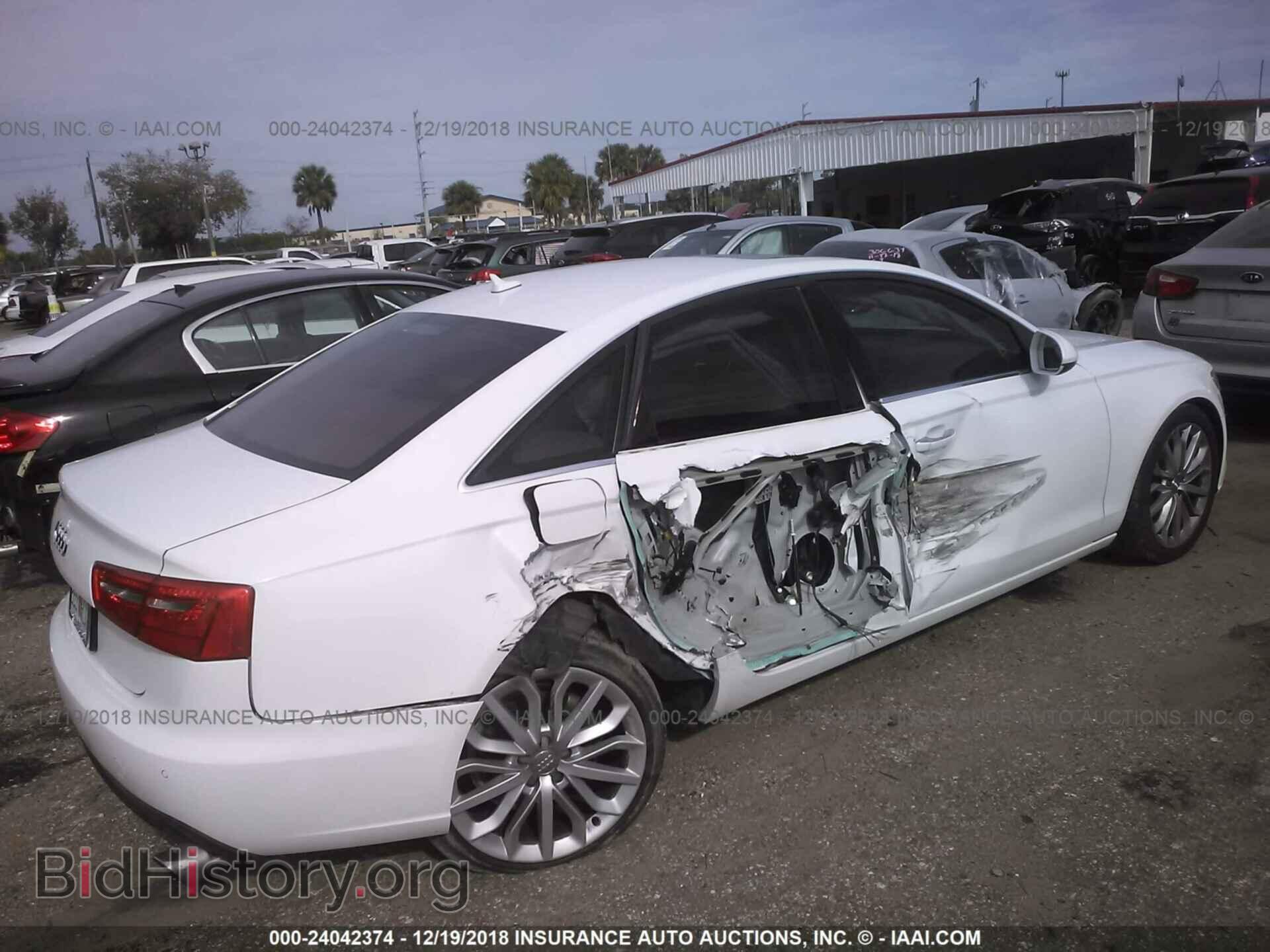 2013 AUDI A6 - VIN: WAUDFAFC2DN009828 - Фото 4