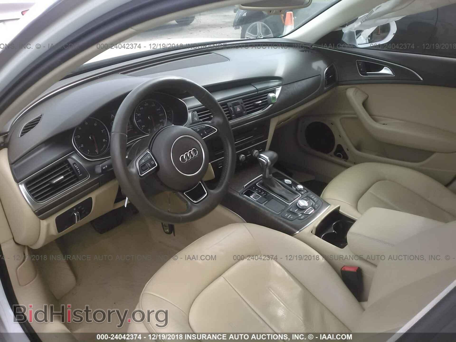 2013 AUDI A6 - VIN: WAUDFAFC2DN009828 - Фото 5